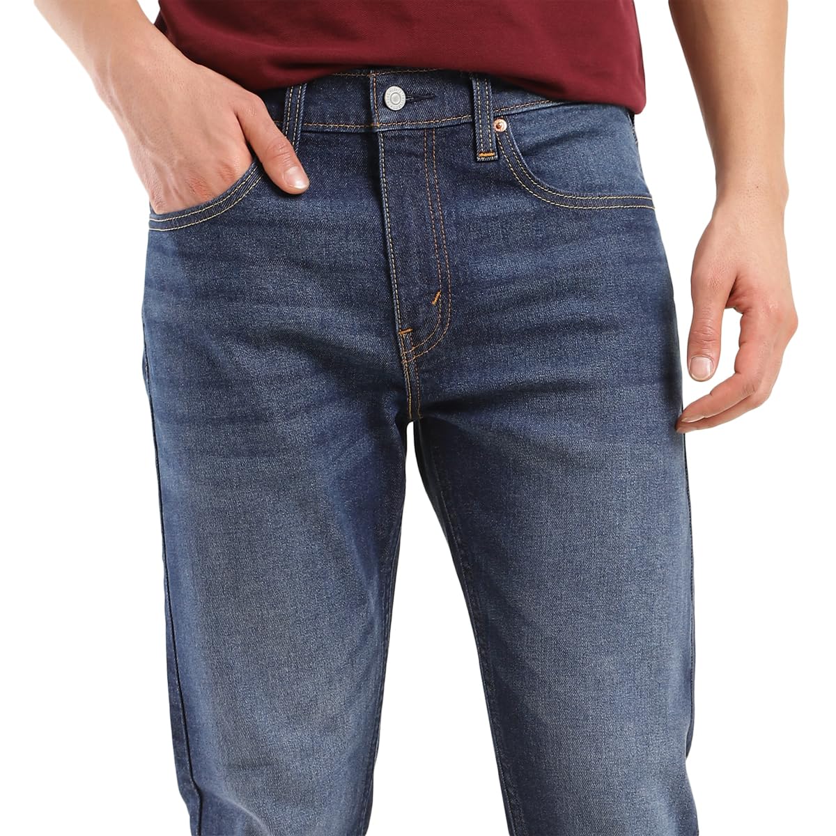 Levi's Men's Tapered Jeans (A7086-0160_Blue