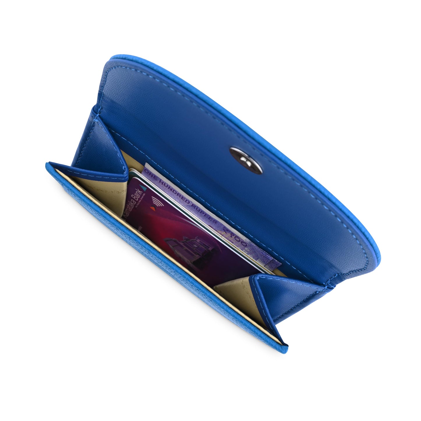 Fastrack Women Multifold Wallet | Compact Faux Leather Purse with Multiple Card Slots, Cash Compartments & Secure Closure | Stylish Everyday Wallet for Girls & Ladies