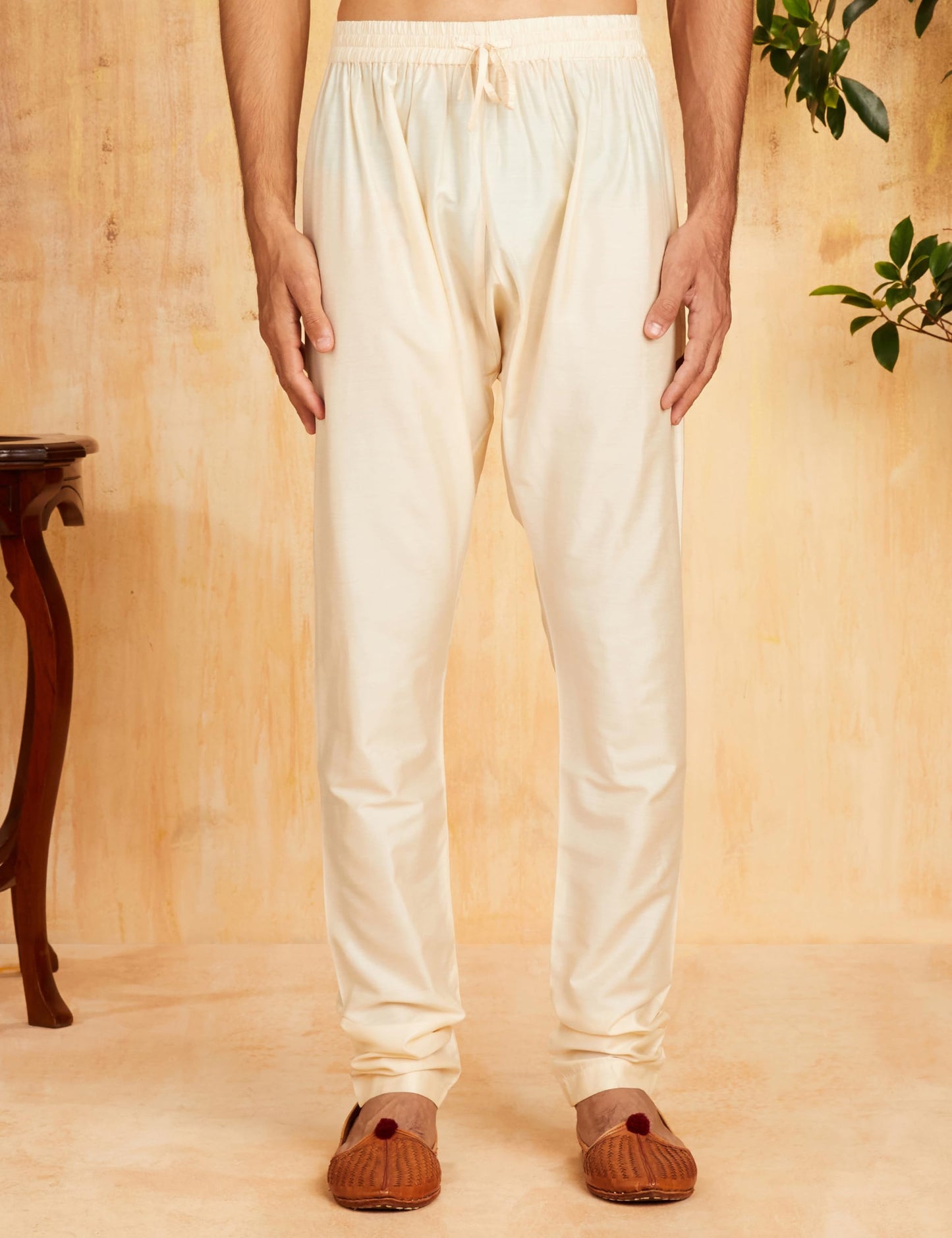 Amazon Brand - Symbol Men's Kurta Bundi Churidar Set_SY-A23-MNA-BFKC-116_Pink_4XL