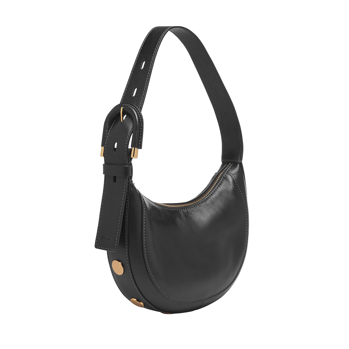 Fossil Harwell Black Hobo Bag ZB1916001