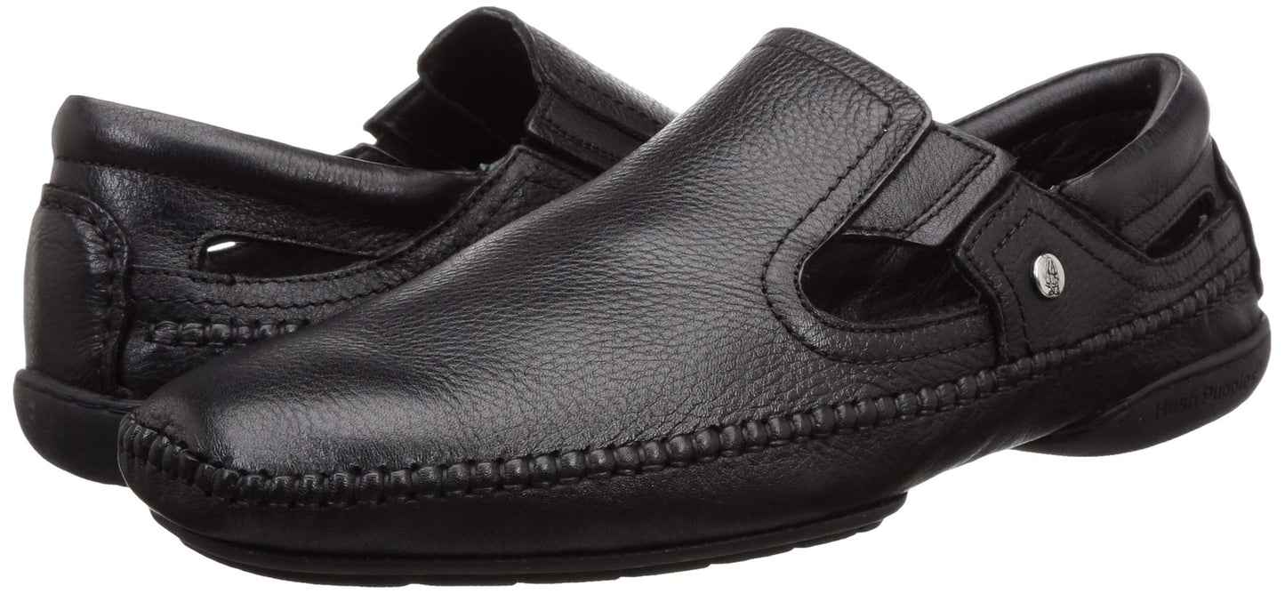 Hush Puppies Men's Cash New Slipon Formal Shoes (8546176_BLACK_10 UK)