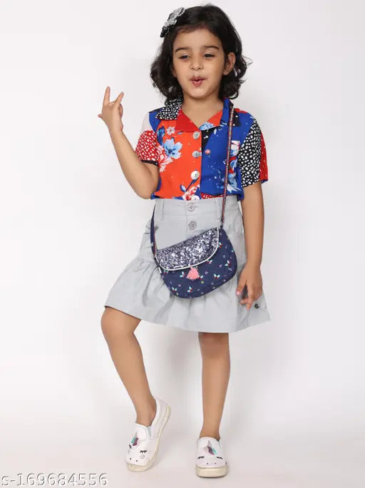 Butterfly Sling Bag Blue