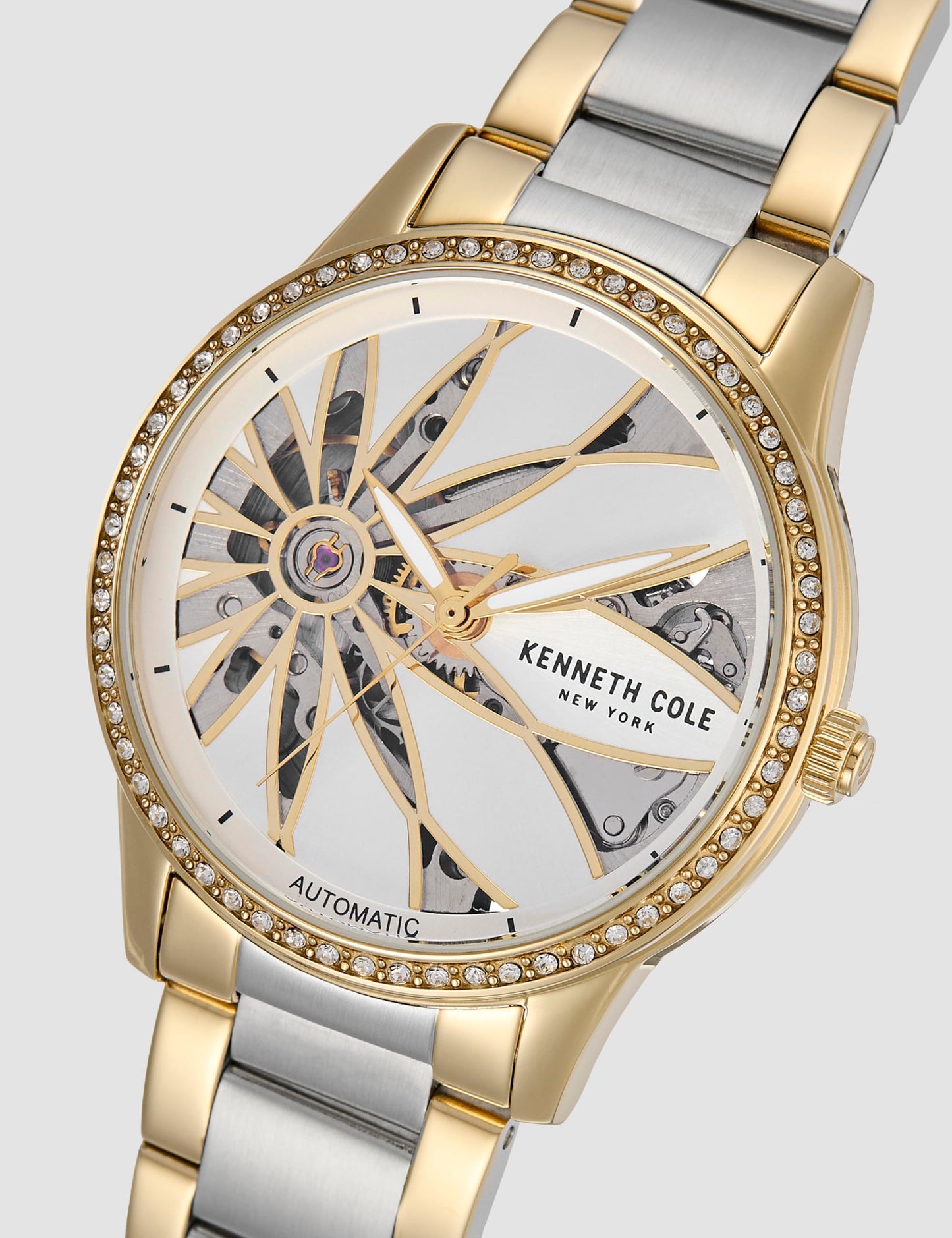 KENNETH COLE Analog Silver Dial Women's Watch-NTKCWLL0060902LD