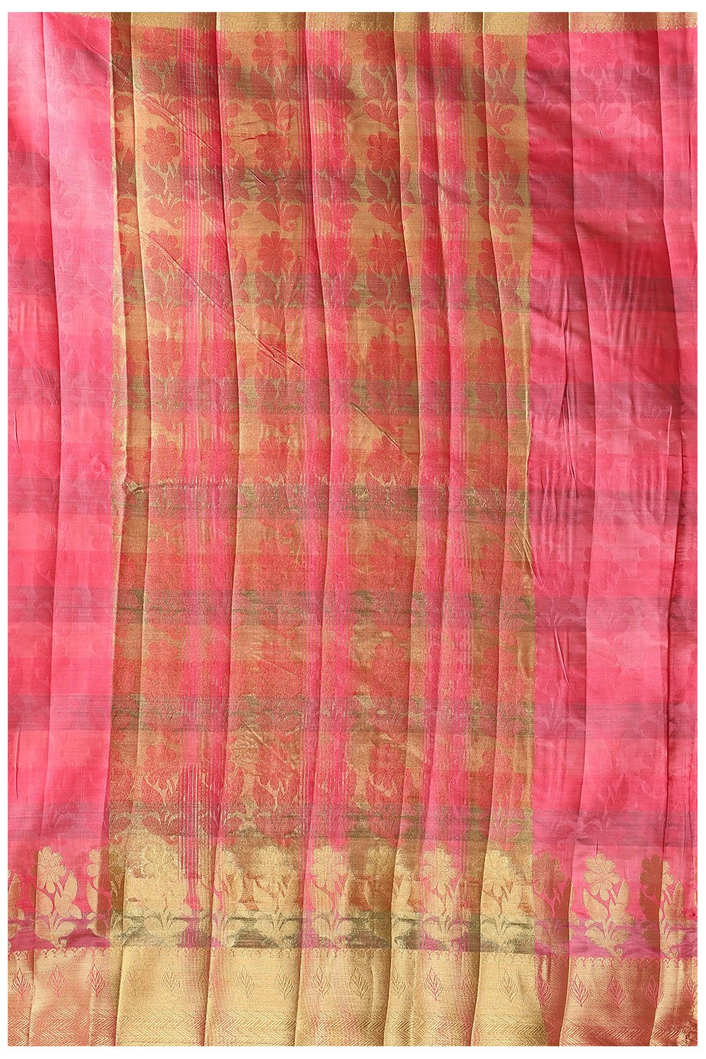 Kashish Women's Dupion Silk Saree with Blouse Piece