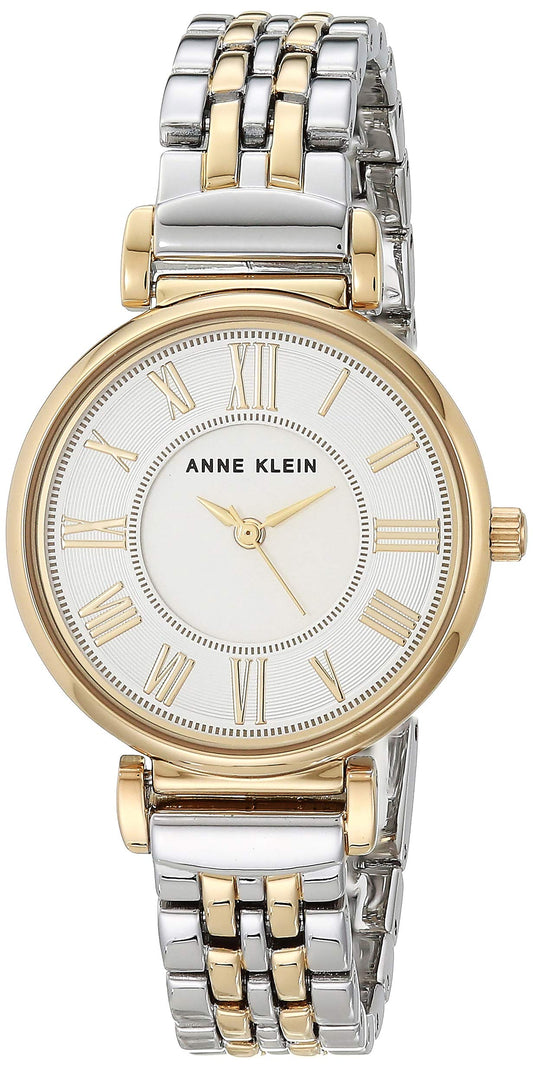 Anne Klein Women's AK/2159SVTT Two-Tone Bracelet Watch