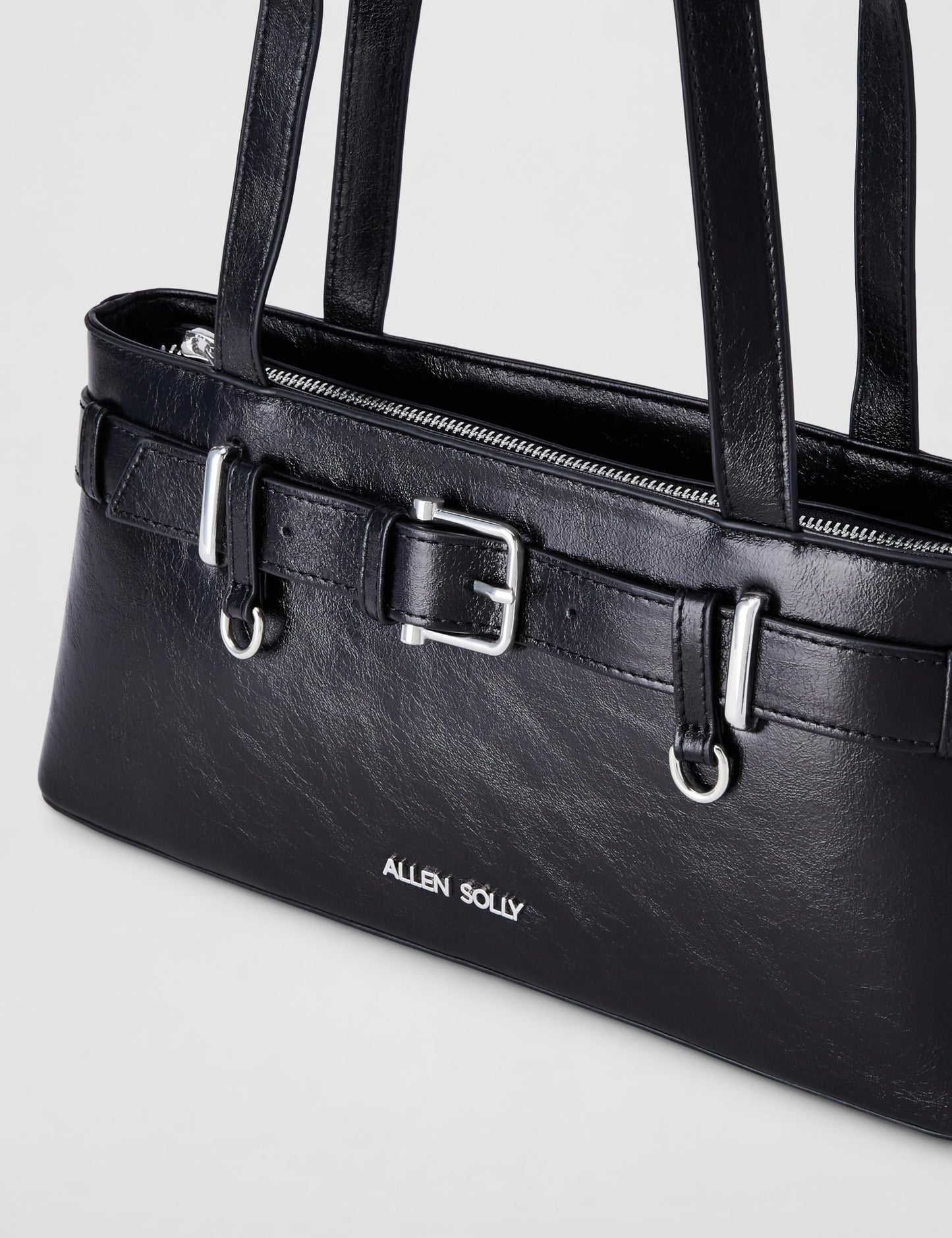 Allen Solly PU Baguette Shoulder Bag