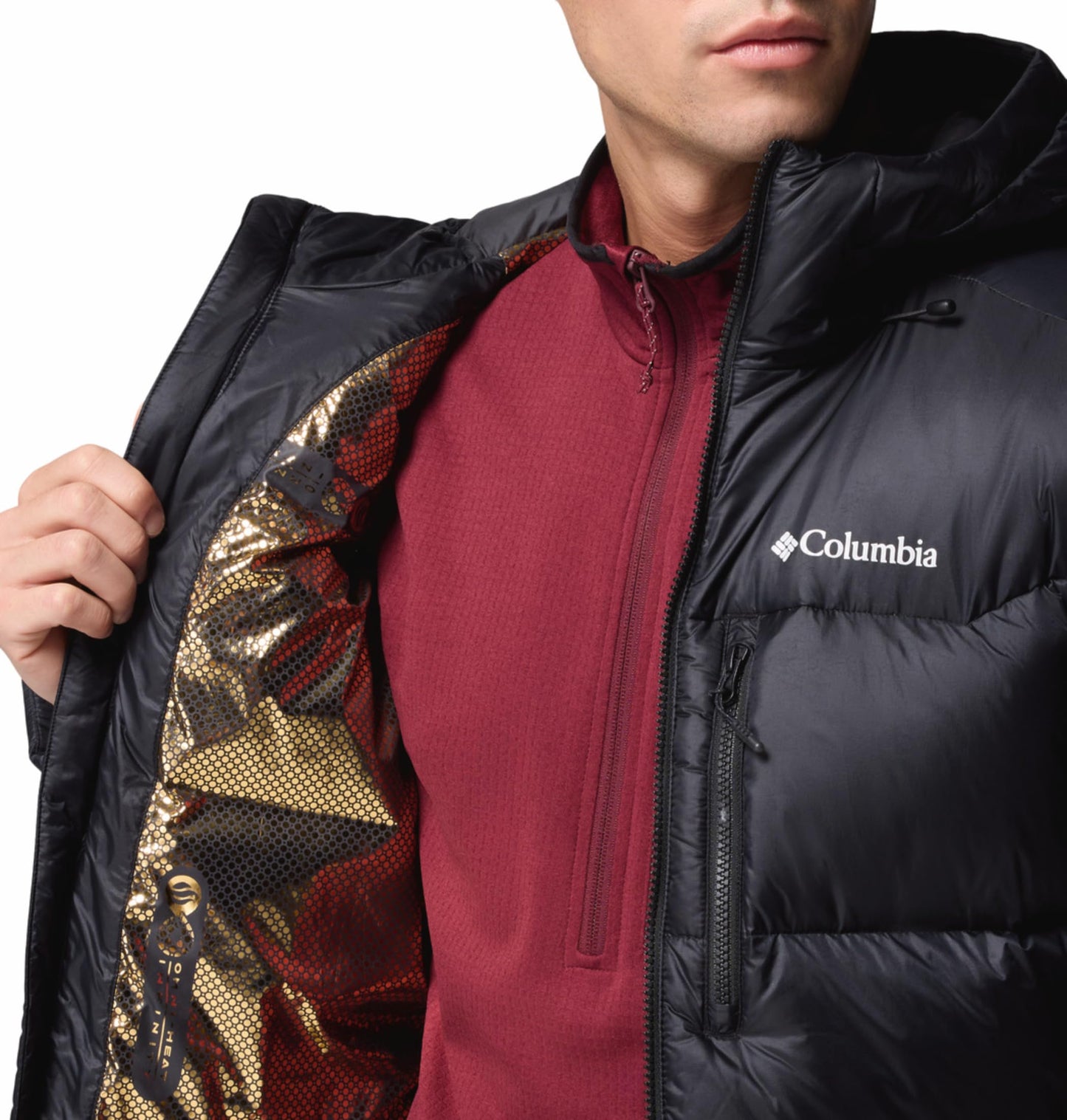 Columbia Men's Cloudview Down Hooded Jacket