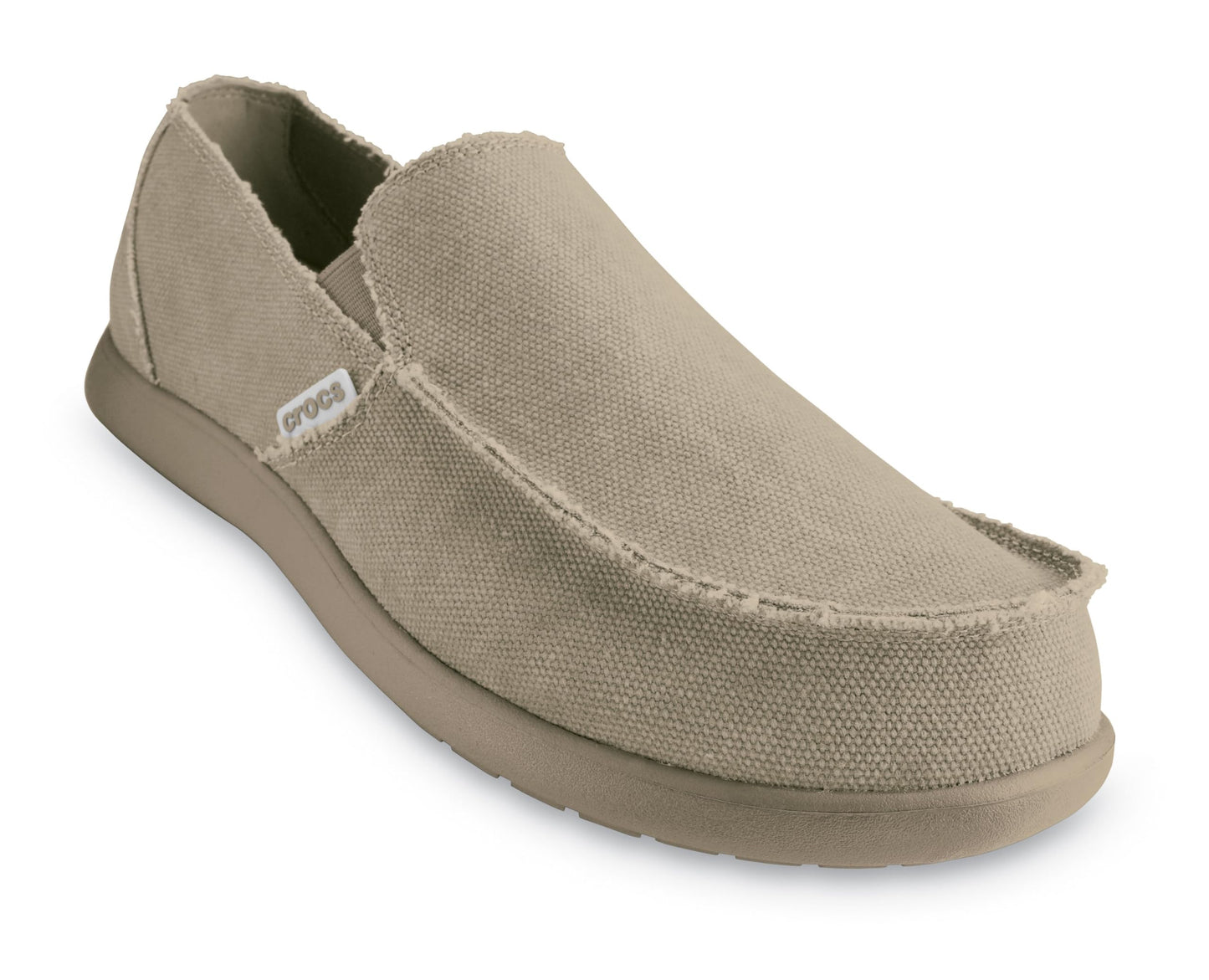 Crocs Mens Santa Cruz Khaki/Khaki Loafer - 9 UK (M10) (10128)