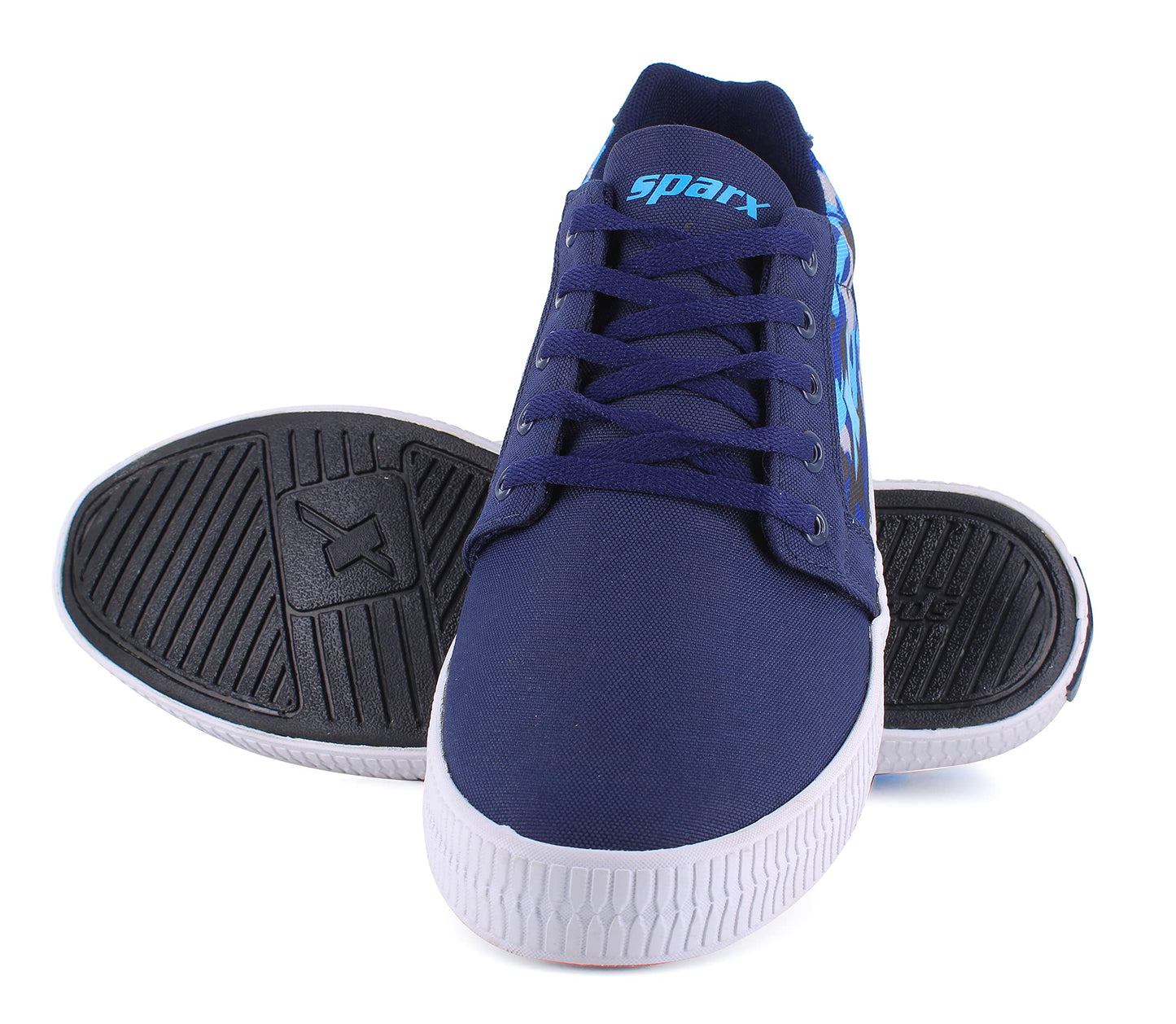 Sparx mens Sneaker (Navy Blue Camouflage_7 UK_SM-725)