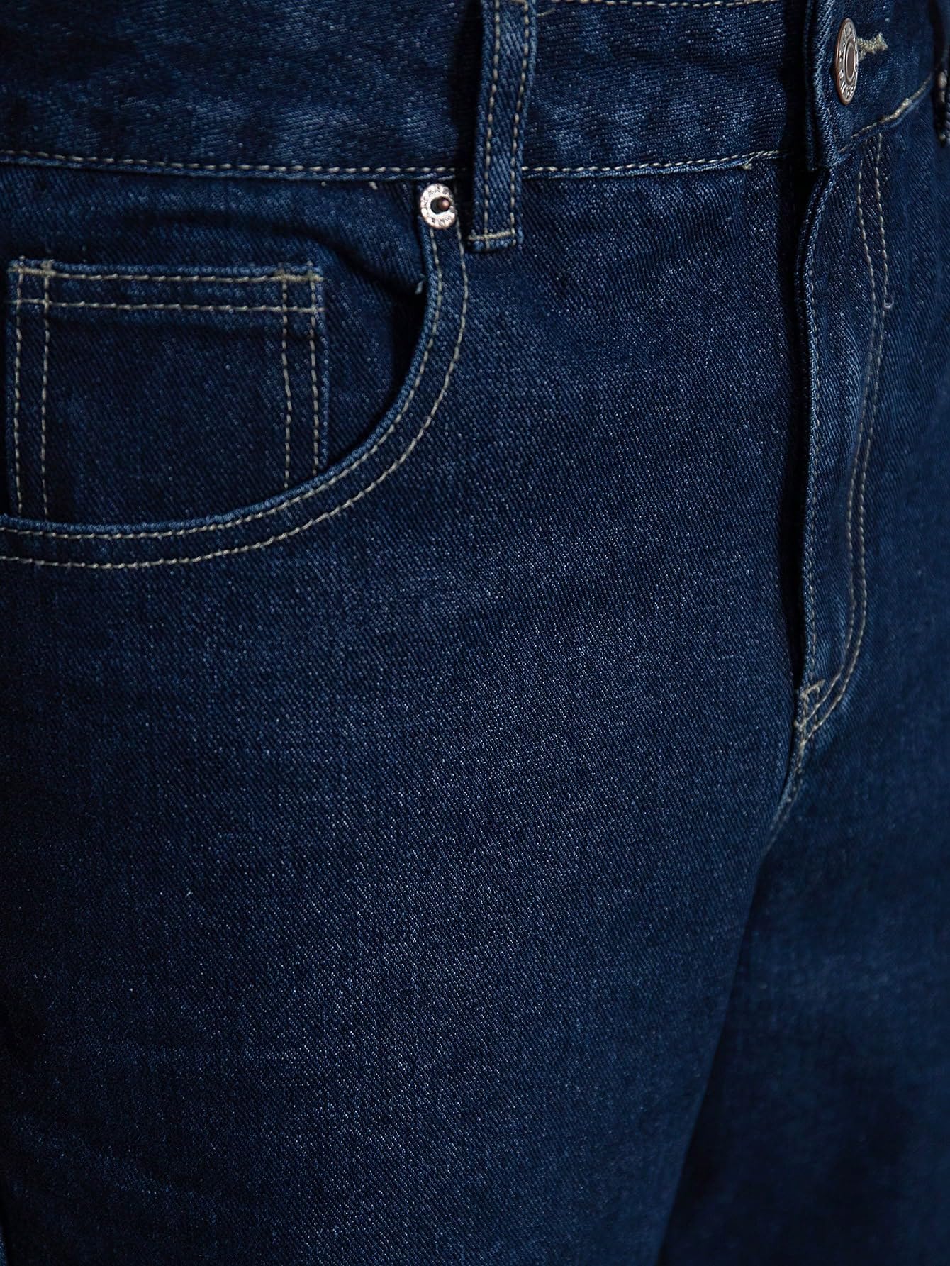 GRECIILOOKS Regular Cargo Pant Baggy Loose Fit | Cotton Mid Rise Jeans for Men (GL-MJ-11_Dark Blue_28)