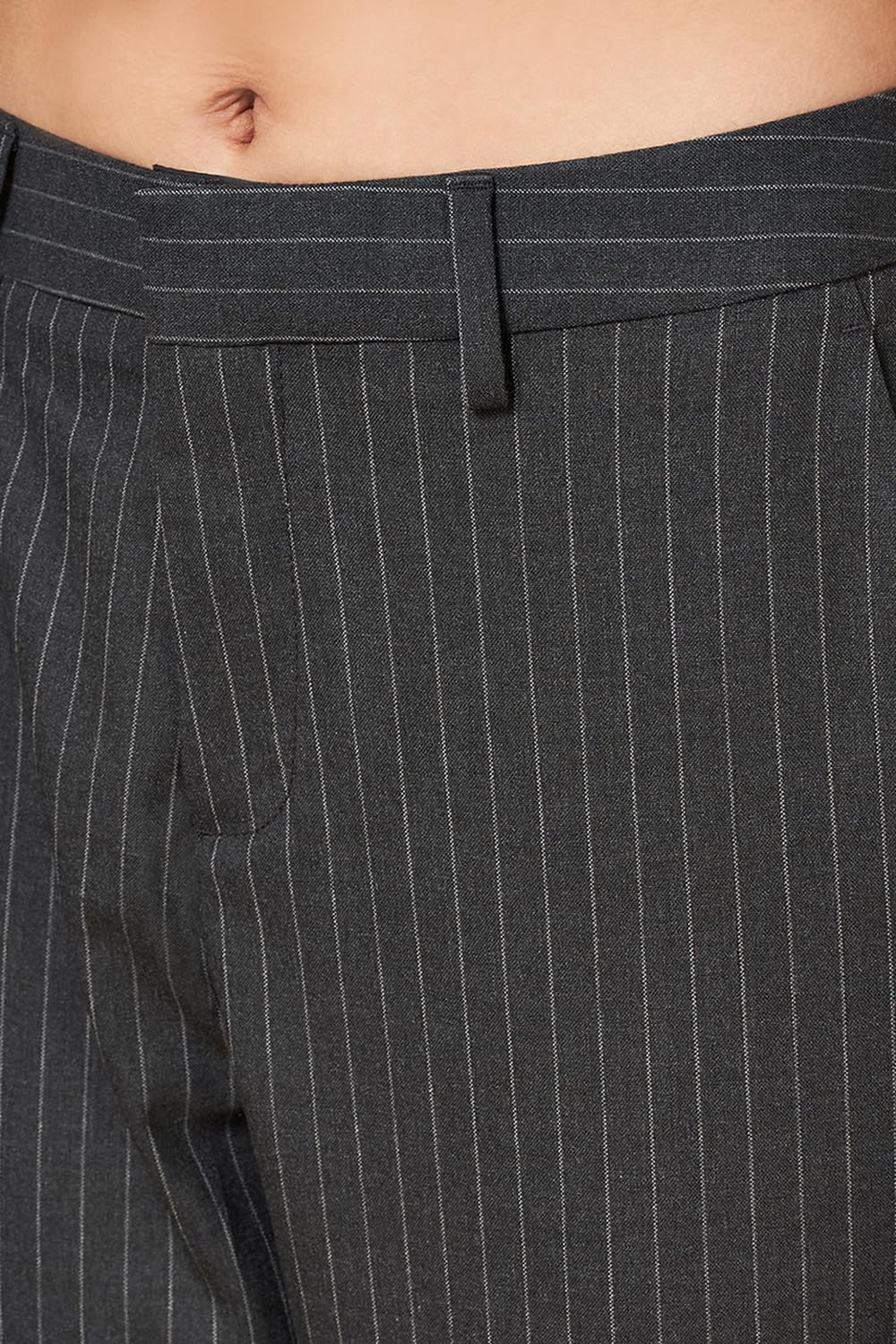 Annabelle Women's Slim Fit Black Pants,Blackened Pearl-26