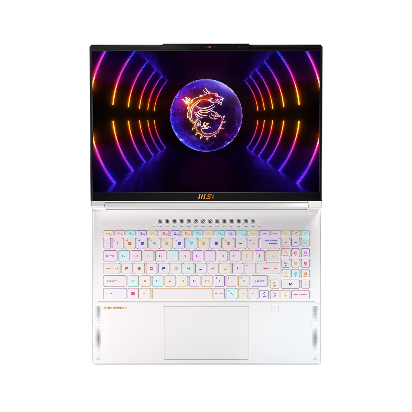 MSI Stealth 16 Studio, Intel 13th Gen. i7-13700H, 41CM QHD+ 240Hz Gaming Laptop (32GB/1TB NVMe SSD/Windows 11 Home/Nvidia GeForce RTX4070, 8GB GDDR6/Pure White/1.99Kg), A13VG-030IN