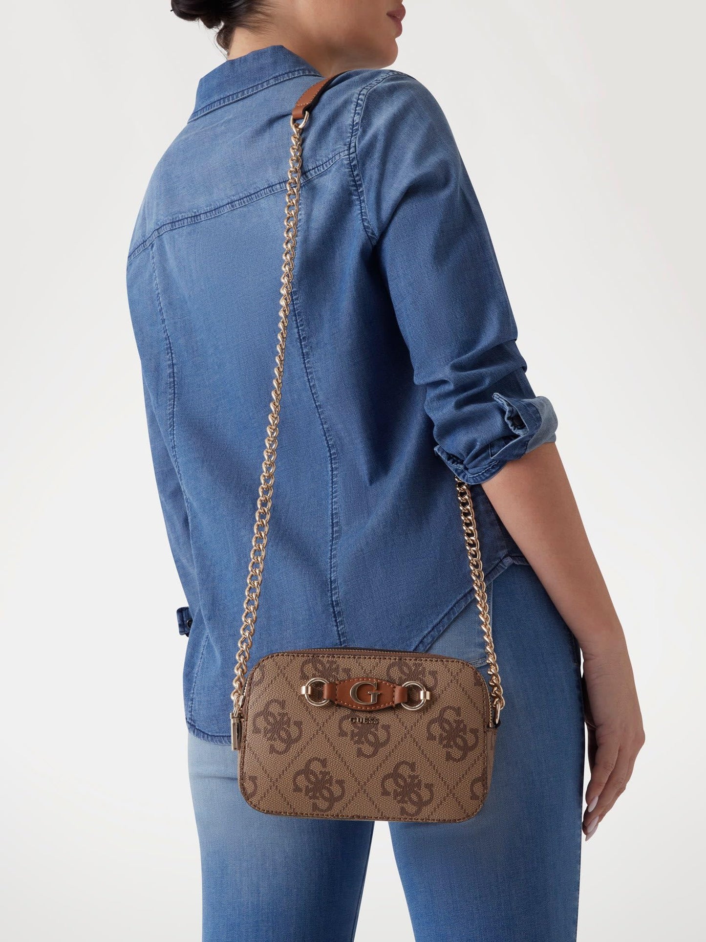 GUESS Women's Western (Latte Logo)