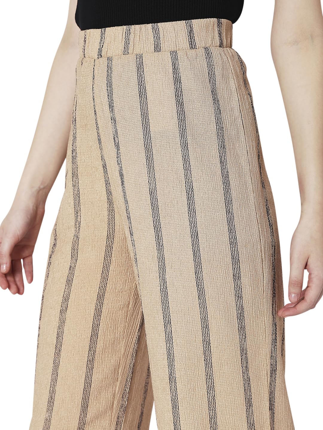 VERO MODA Straight fit Trouser (10297648_Sky Captain_XS)