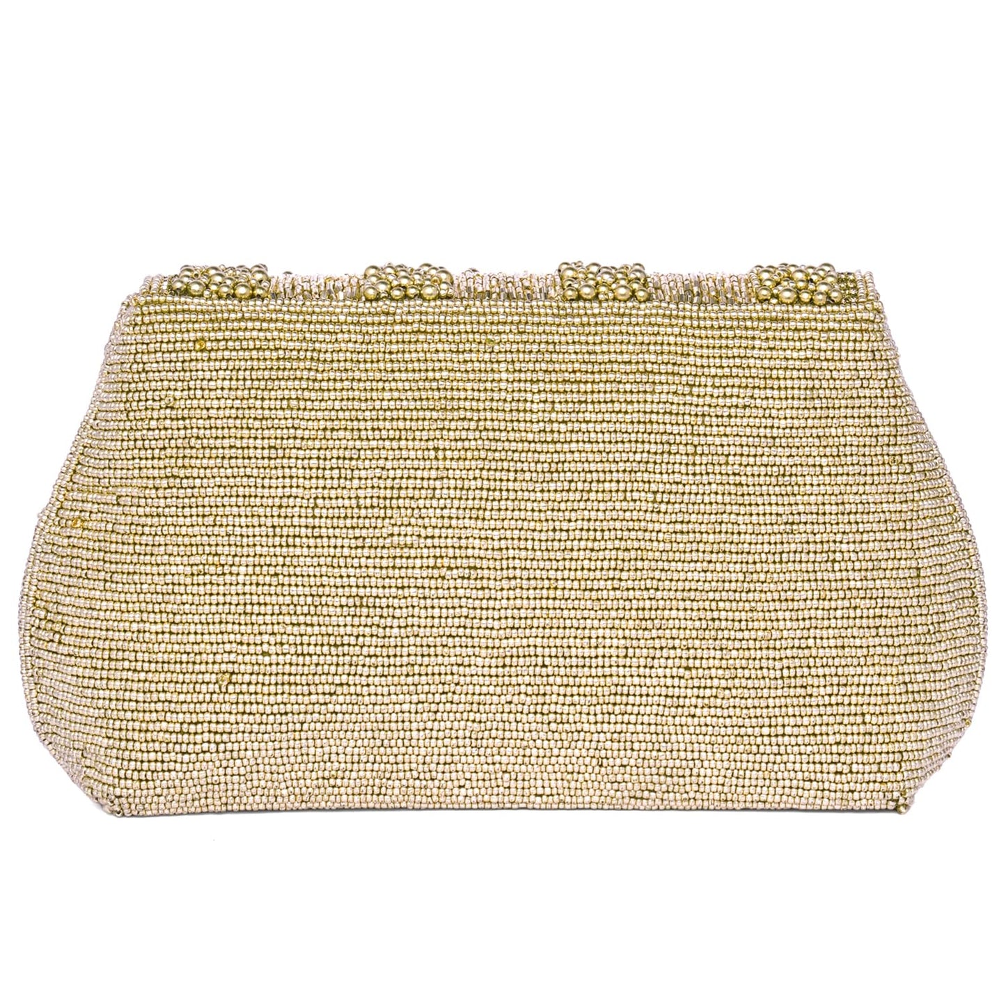 Peora Gold Clutch Purses for Women Handmade Evening Sling Handbag Stylish Bridal Fashion Clutch Bag for Girls (C158G)