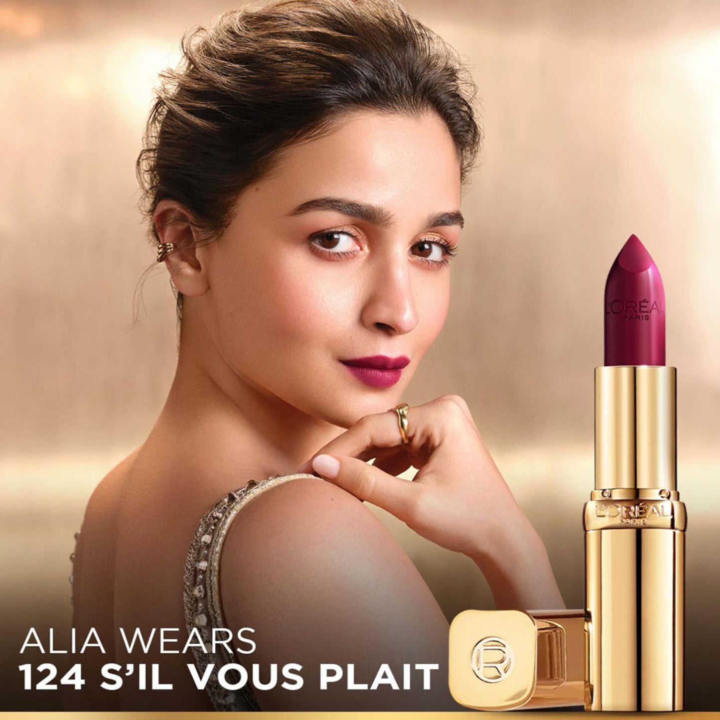 L'OREAL PARIS Color Riche Satin Lipstick- 601 Worth It, 4 Gm