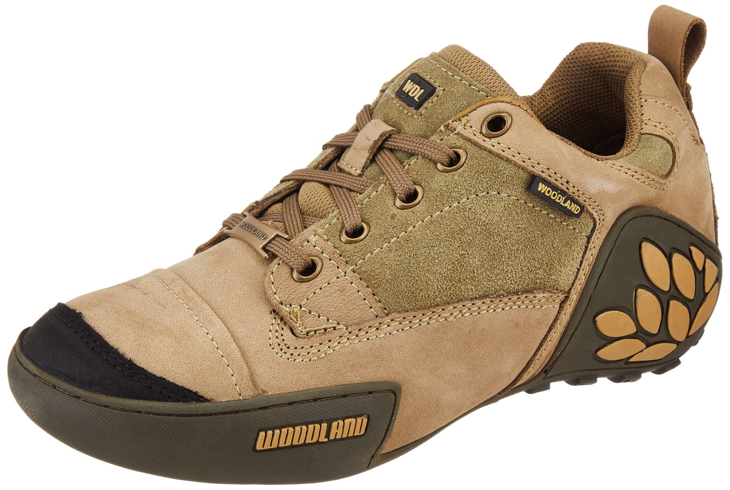 Woodland Mens GC 1868115NW Khaki Casual Shoe - 10 UK (44 EU) (GC 1868115NW)
