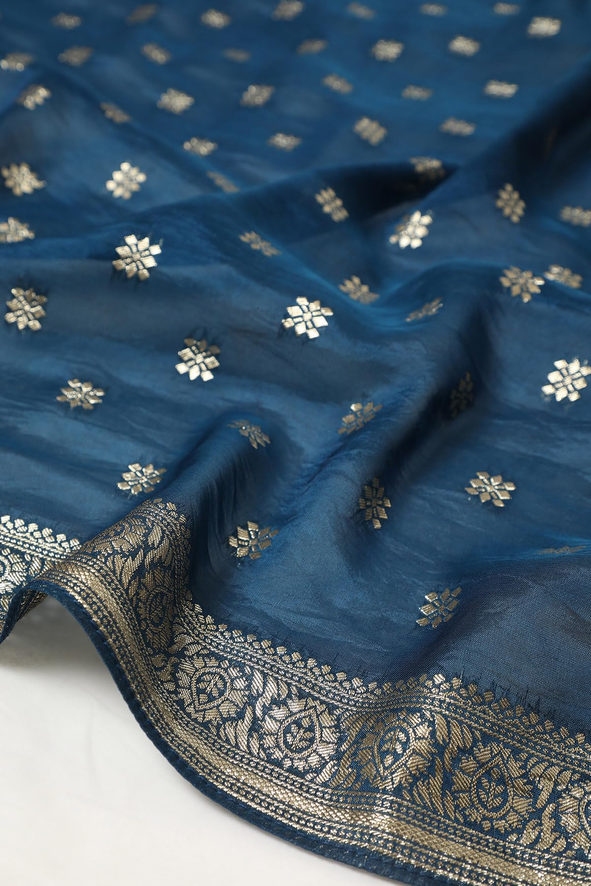 Soch Women's Brocade Salwar Suit Set (EWS5CD21722_Blue