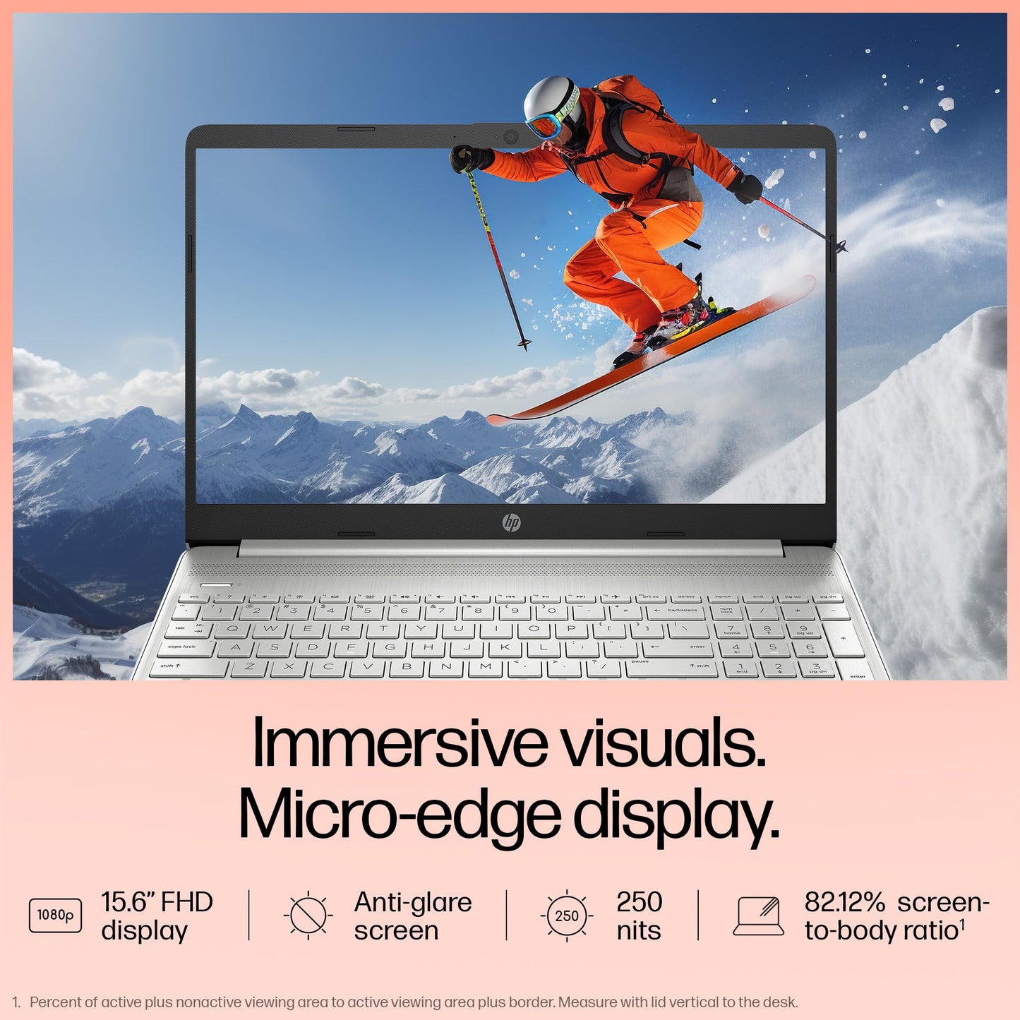 HP 15s Core i5 12th Gen (8GB RAM/512GB SSD/FHD/15.6" (39.6 cm)/Windows 11/MS Office/Backlit Keyboard/Silver/1.69 kg) fq5329TU Laptop