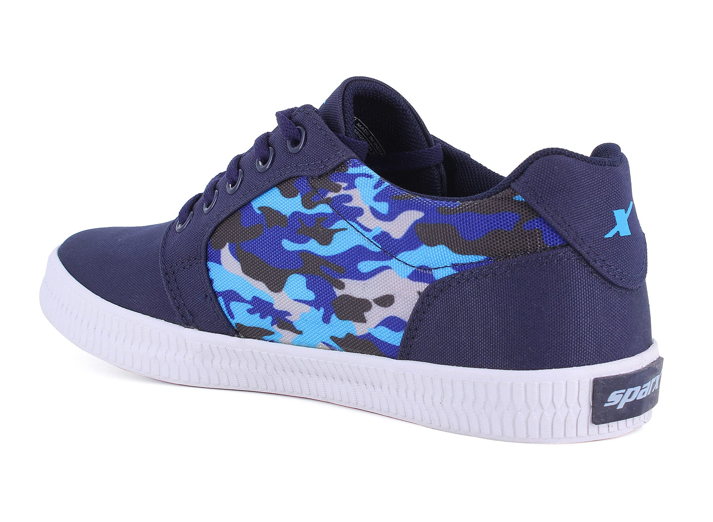 Sparx mens Sneaker (Navy Blue Camouflage_7 UK_SM-725)
