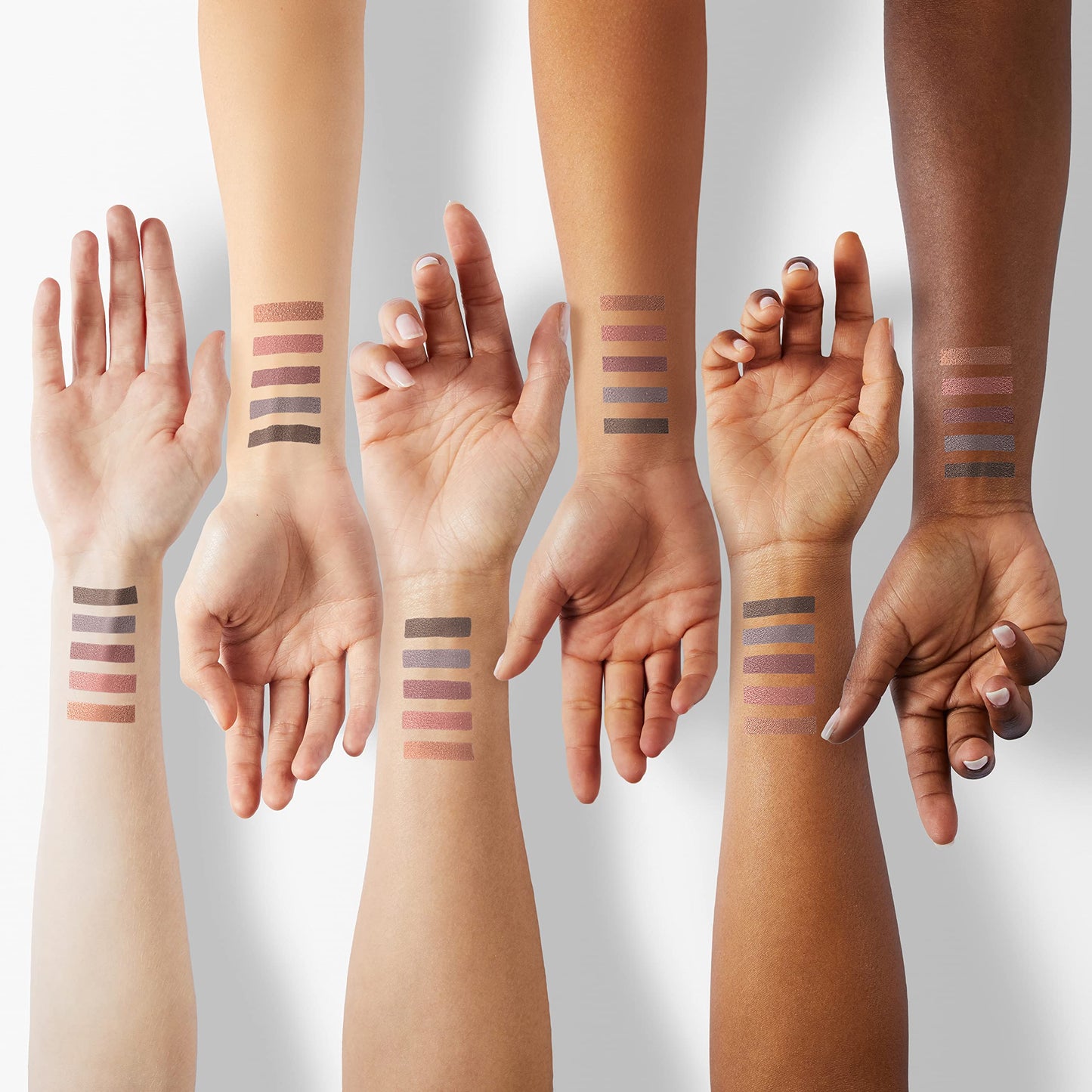 Wet n Wild Color Icon 5-Pan Palette-Camo-Flaunt, Eyeshadow Palette, 5 Richly Pigmented Colors for Everyday Makeup, Long-Lasting and Easy to Blend Formula, Camo-Flaunt Matte Finish