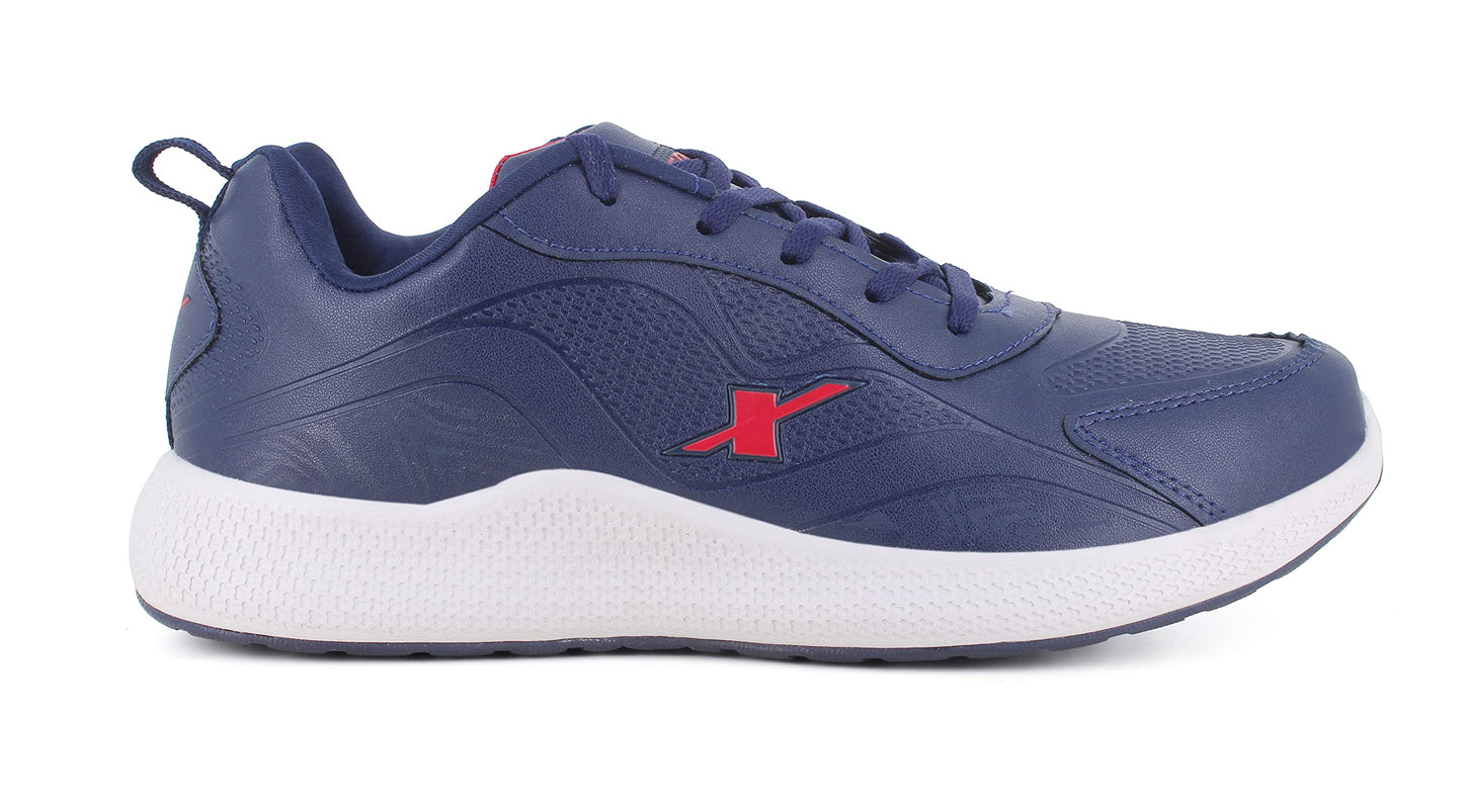 SPARX Men SM-736 Navy Blue Red Sports Shoes (SX0736GNBRD0008)