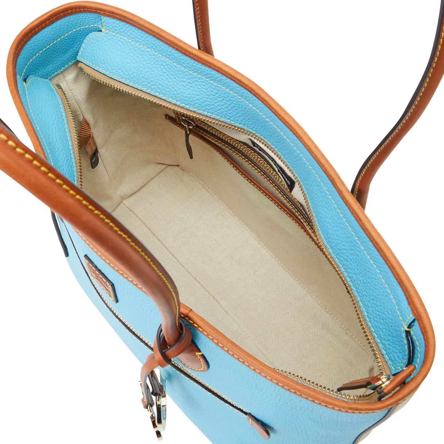 Dooney & Bourke Handbag, Pebble Grain Tote - Sky Blue, Sky Blue, One Size