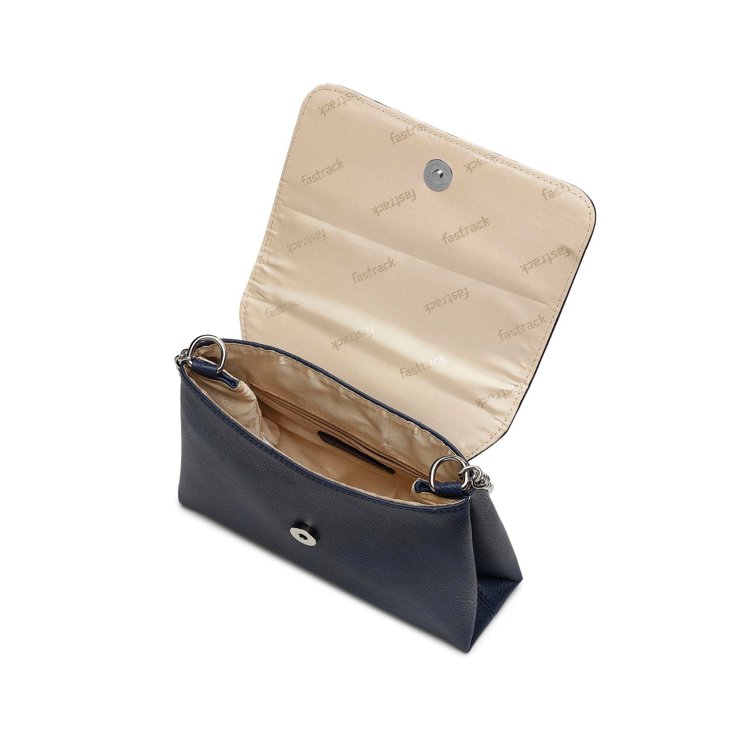 Fastrack Classic Envelope Sling Bag for Women | Stylish Crossbody Bag for Girls, Ladies, Women | Structured Handbag Made of Faux Leather