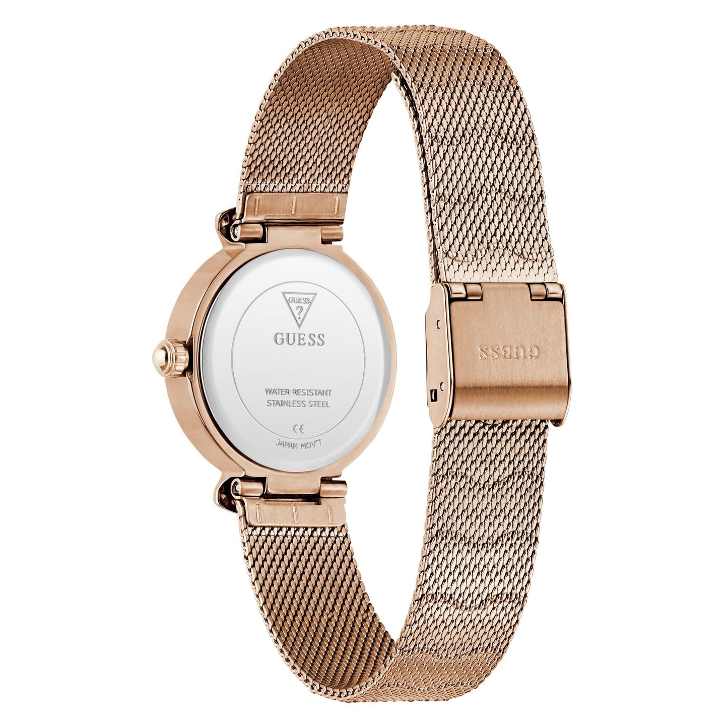 Guess Mermaid White Round Dial Analog Women's Watch - GW0866L3