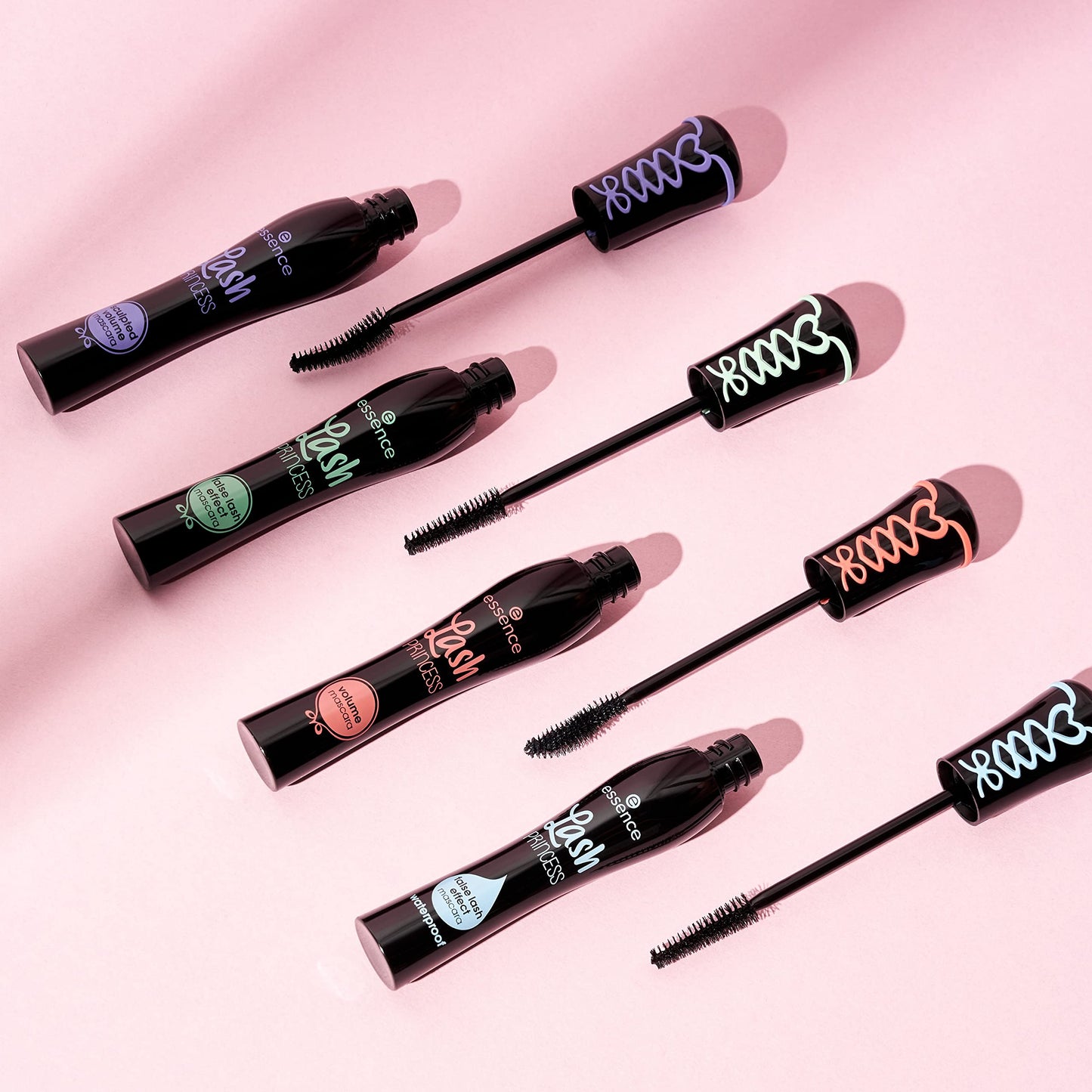 essence | Lash Princess False Lash Effect Mascara | Gluten & Cruelty Free | Black (MIXED Holiday 4-Pack) | Perfect Stocking Stuffer Gift