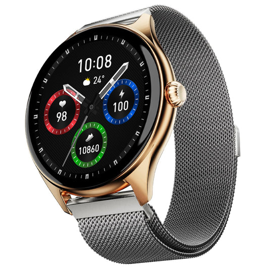 Fire-Boltt Phoenix Ultra Smart Watch 1.39 inch Bluetooth Calling, AI Voice Assistant, Metal Body with 120+ Sports Modes, SpO2, Heart Rate Monitoring (Gunmetal Grey)