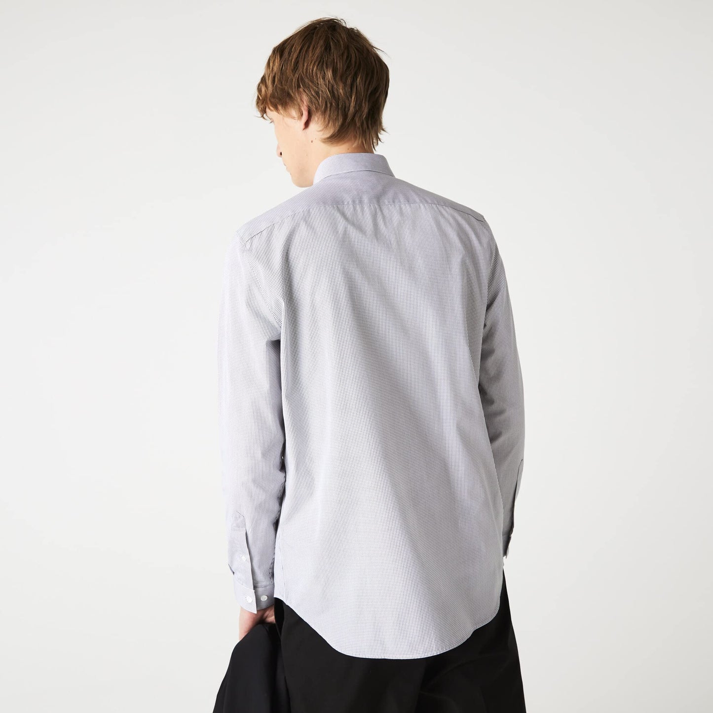 Lacoste Men's Regular Fit Shirt (Grey)