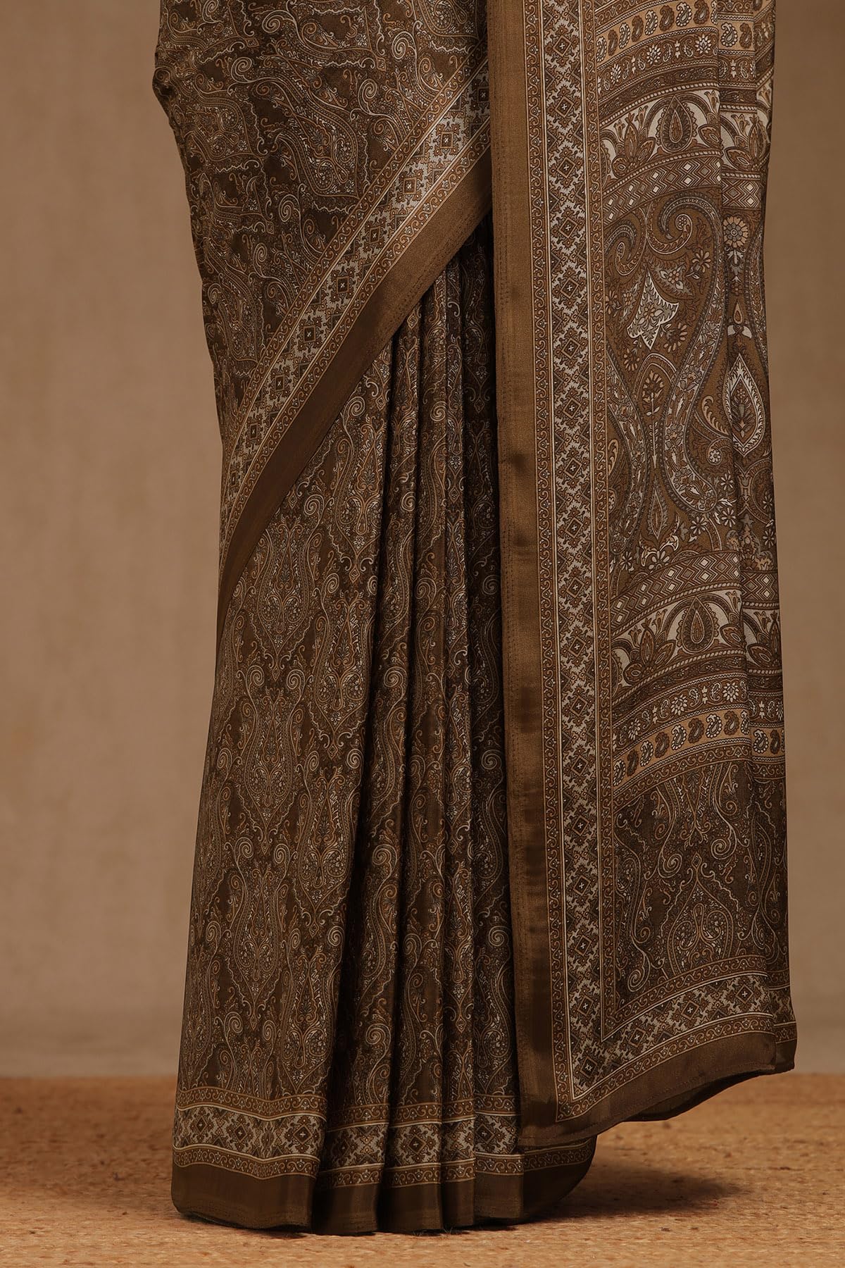 Soch Womens Crepe Ethnic Motifs Saree