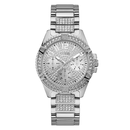 Guess Analog Silver Dial Women's Watch - W1156L1