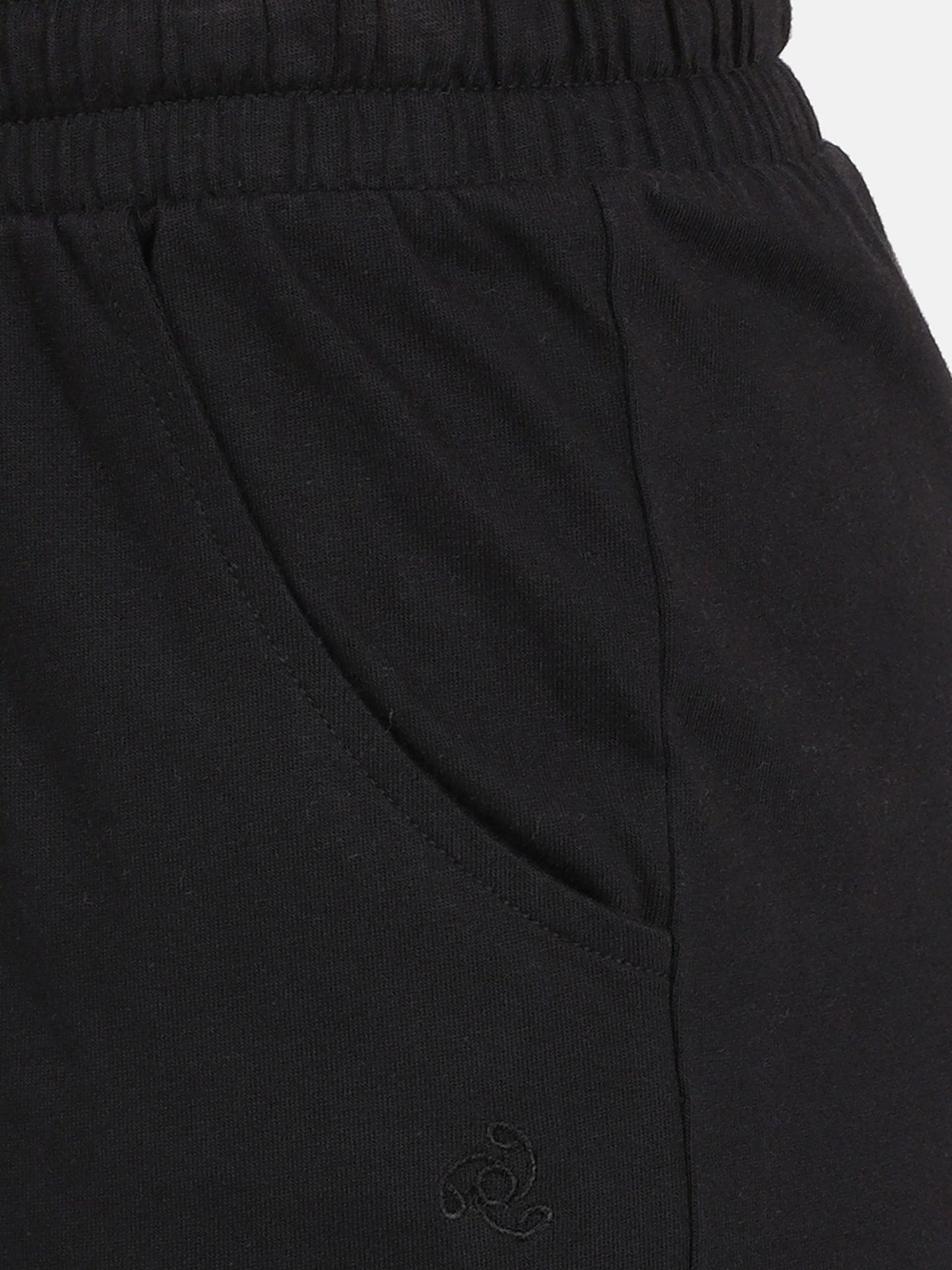 Jockey Women's Shorts (AW23_Black_Large)