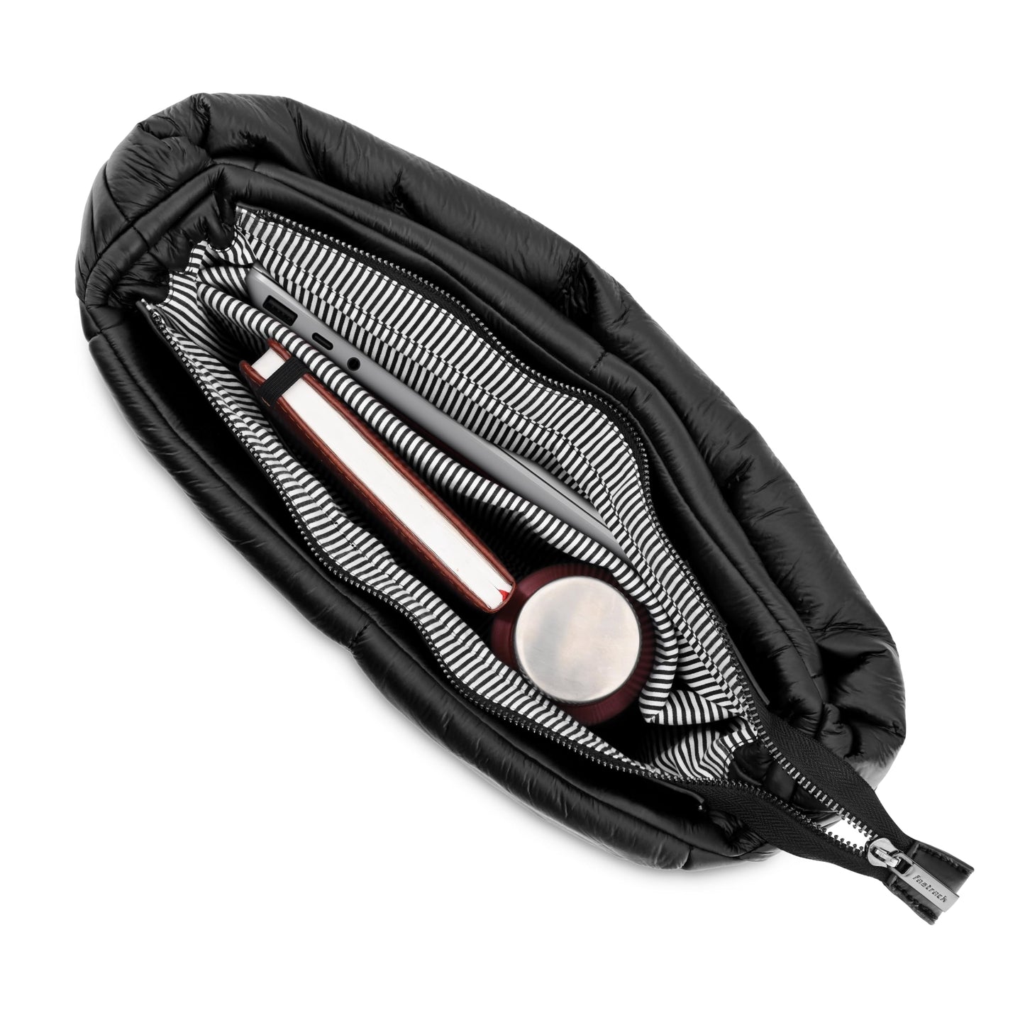 Fastrack Casual Shoulder Bag for Girls | Faux-Leather Women's Handbags | Laptop Compatible upto 13"| Ladies Purse Handbag | Shoulder Bag for Casual Carry