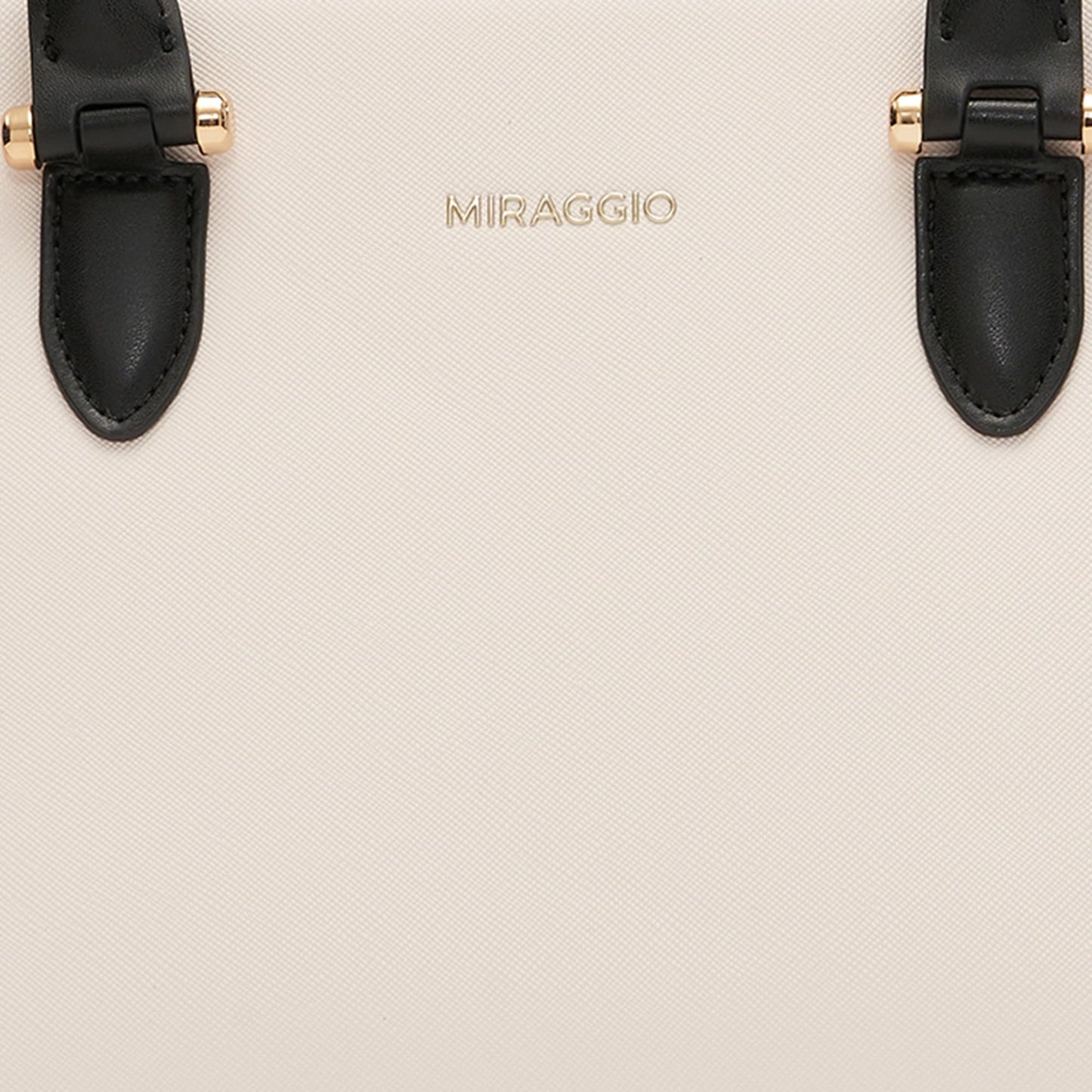 Miraggio Women Blair Top Handle Casual Handbag With Adjustable & Detachable Strap | Handbag, Cream
