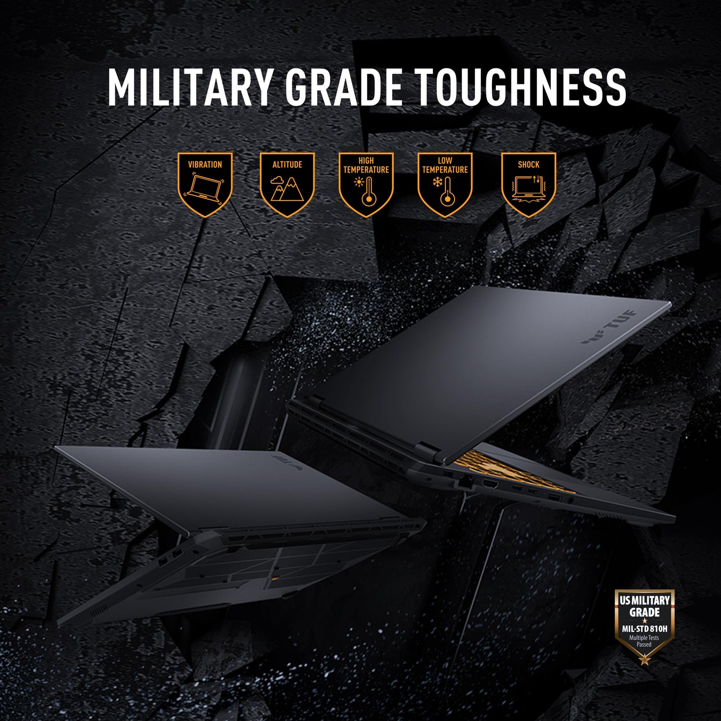 ASUS TUF F16,14th Gen,Intel Core i7 14650HX,Gaming Laptop(RTX 5070-8GB/115W TGP/32GB/1TB /2.5K QHD+/16"/165Hz/90WHrs/Windows 11/M365 Basic (1Year)*/Office Home 2024/Jaeger Gray/2.2 Kg)FX688JPR-QT043WS