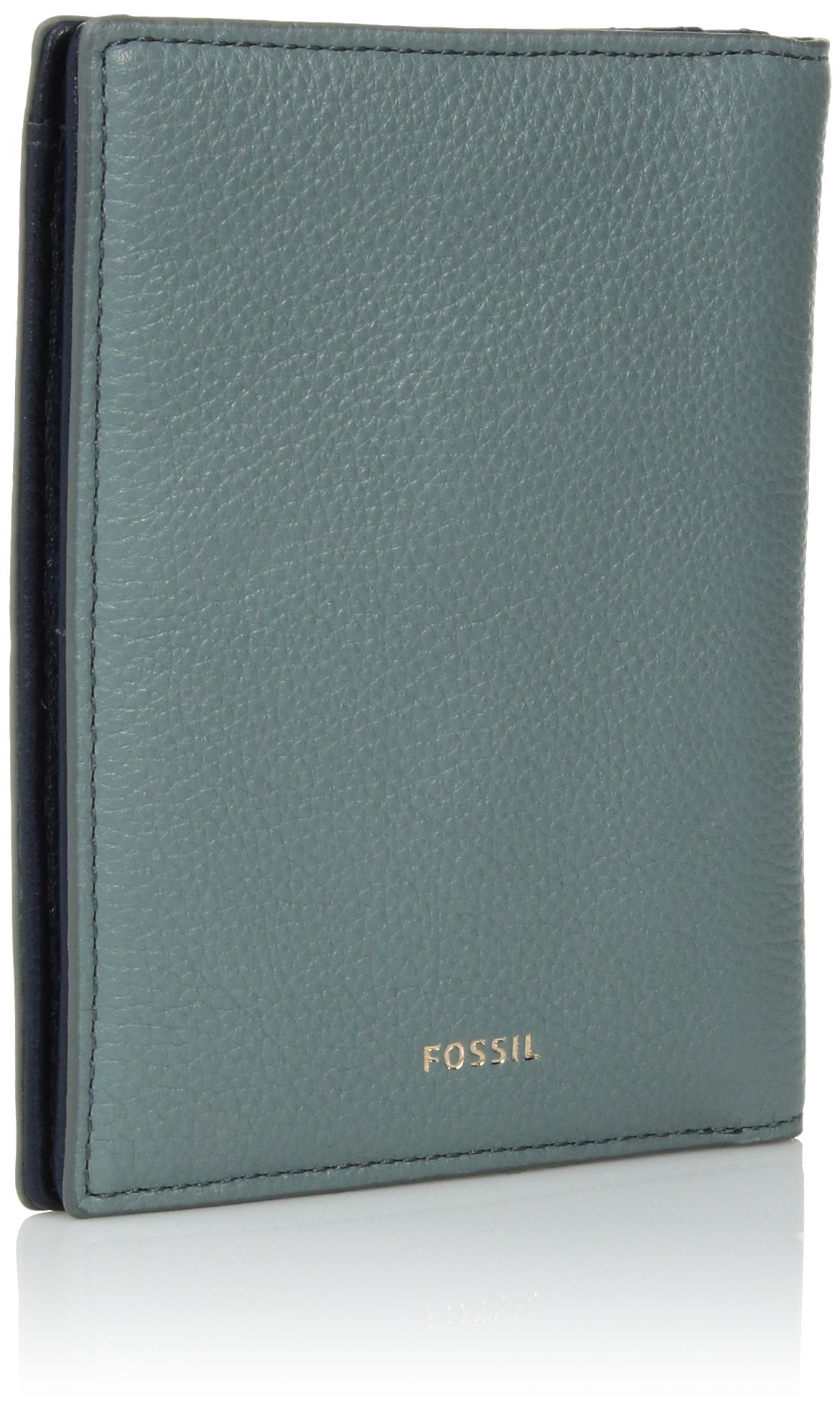 Fossil RFID Passprt Case Steel Blue Color -SLG1070494