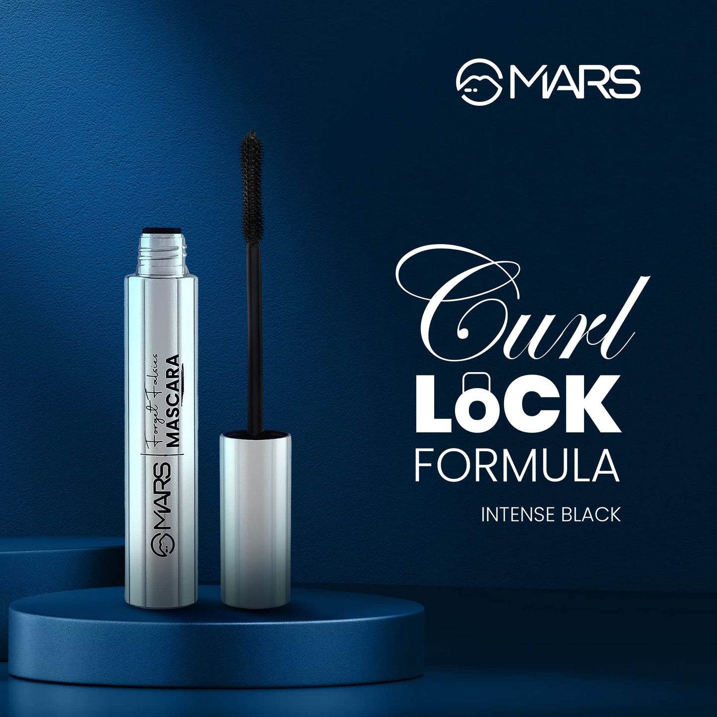 MARS Ultra Curl Long Lasting Forget Falsies Matte Mascara 9.0 Ml (Jet Black)