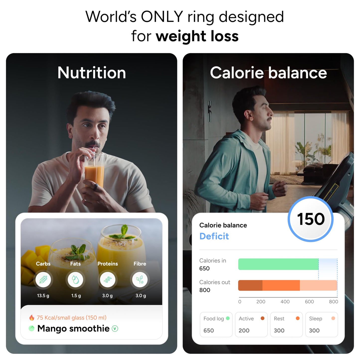 Gabit Smart Ring | Sleep, Fitness, Nutrition, Stress | Buy Sizing Kit First | AI Health Coach, 30+ Workout Modes, Recovery, HRV, Period Tracking | Smart Ring for Women & Men | Titanium, Rose Gold 11