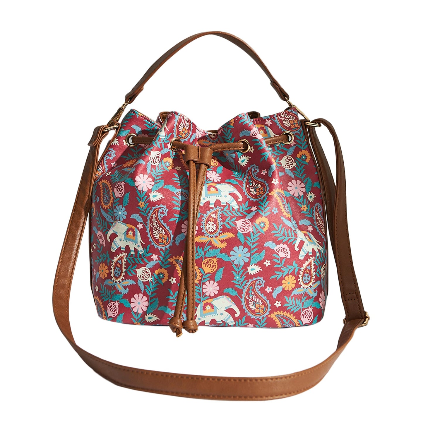 Chumbak Crossbody Sling Bag for Women | Stylish Printed Canvas Box Sling bag | Multipurpose Daily use Bag for Office/College/Travel