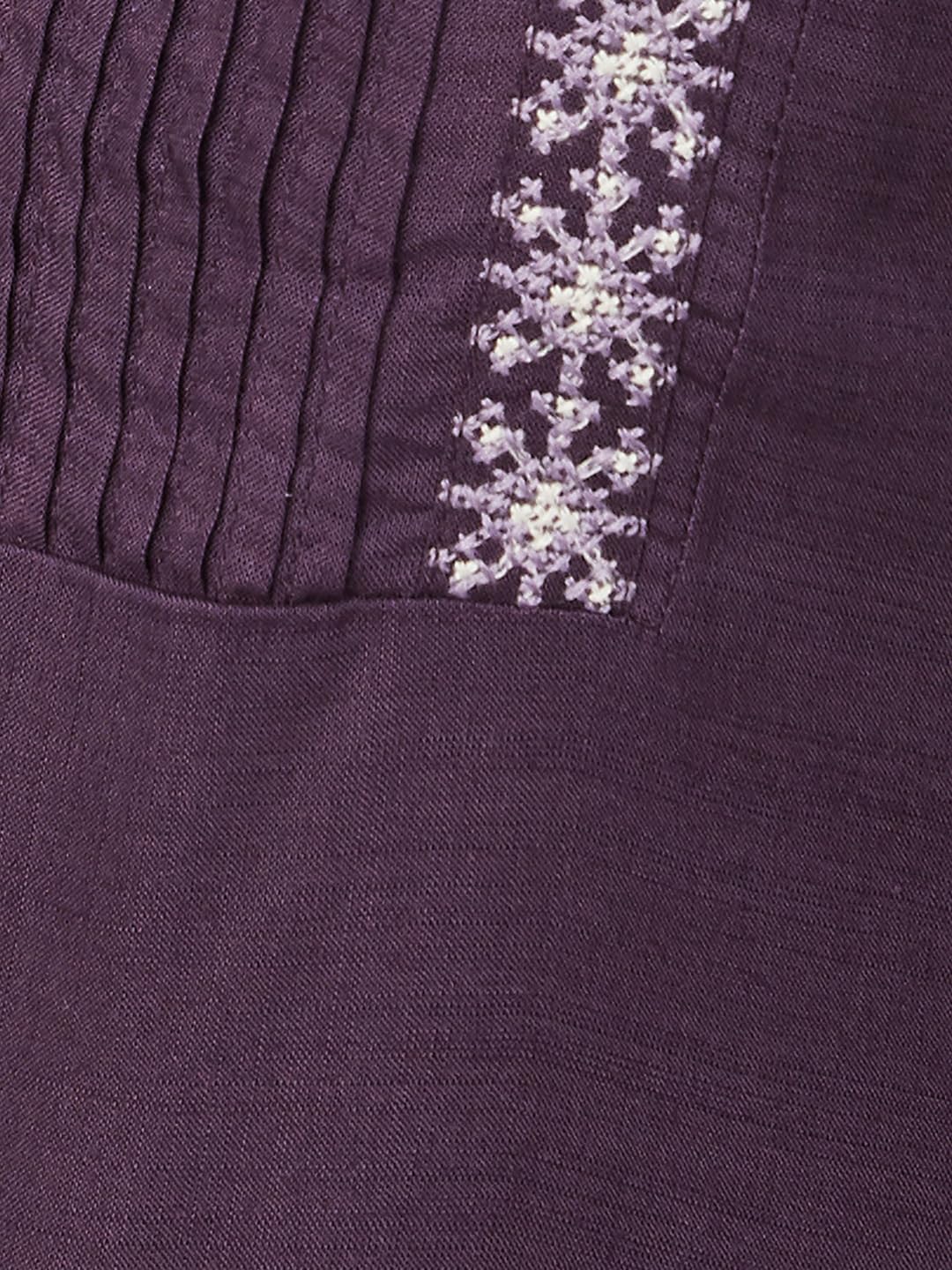 Max Women's Rayon Straight Fit Regular Kurta (Wwsu31006Purple_Purple), XL