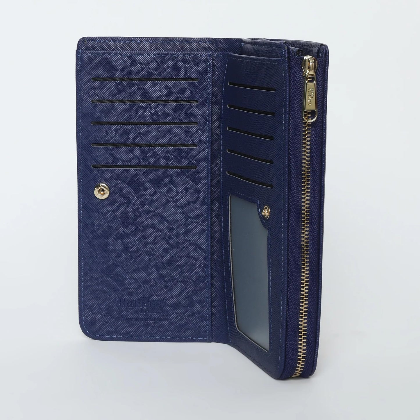 HAMSTER LONDON Millionaire Oxford Wallet - Navy
