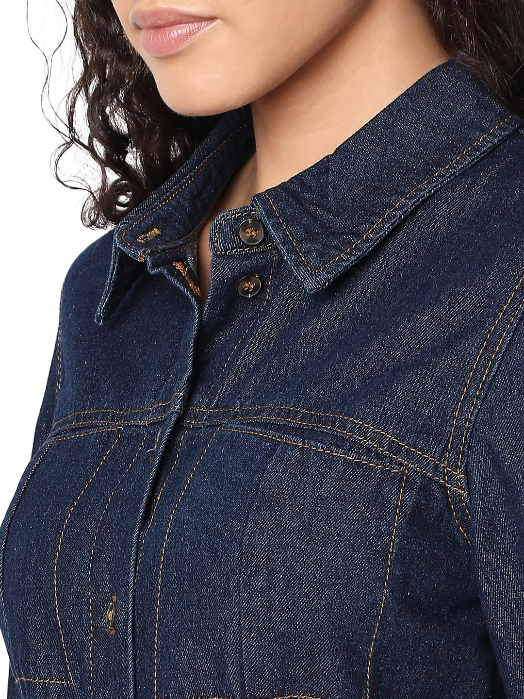 VERO MODA Women Dark Blue Shirt Dress