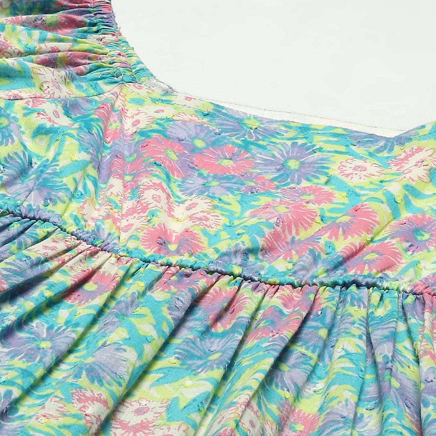 BIBA Girl Printed Kid(KW5183_Multi_5) Multicolour