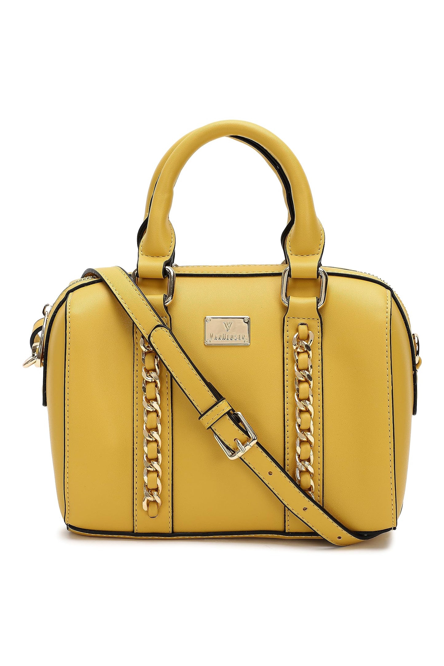 Van Heusen womens Elena Yellow Handbags - One Size