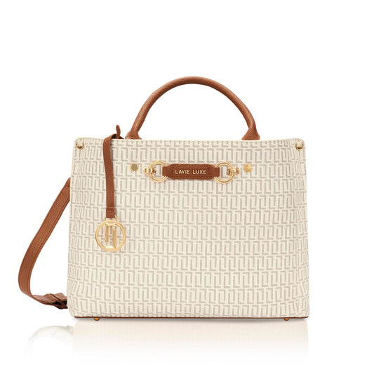 Lavie Luxe Laura 3 Compartment Tote Handbag | Tote Bag for Work | Ladies purse | Stylish Shoulder Bag | Gift for Women