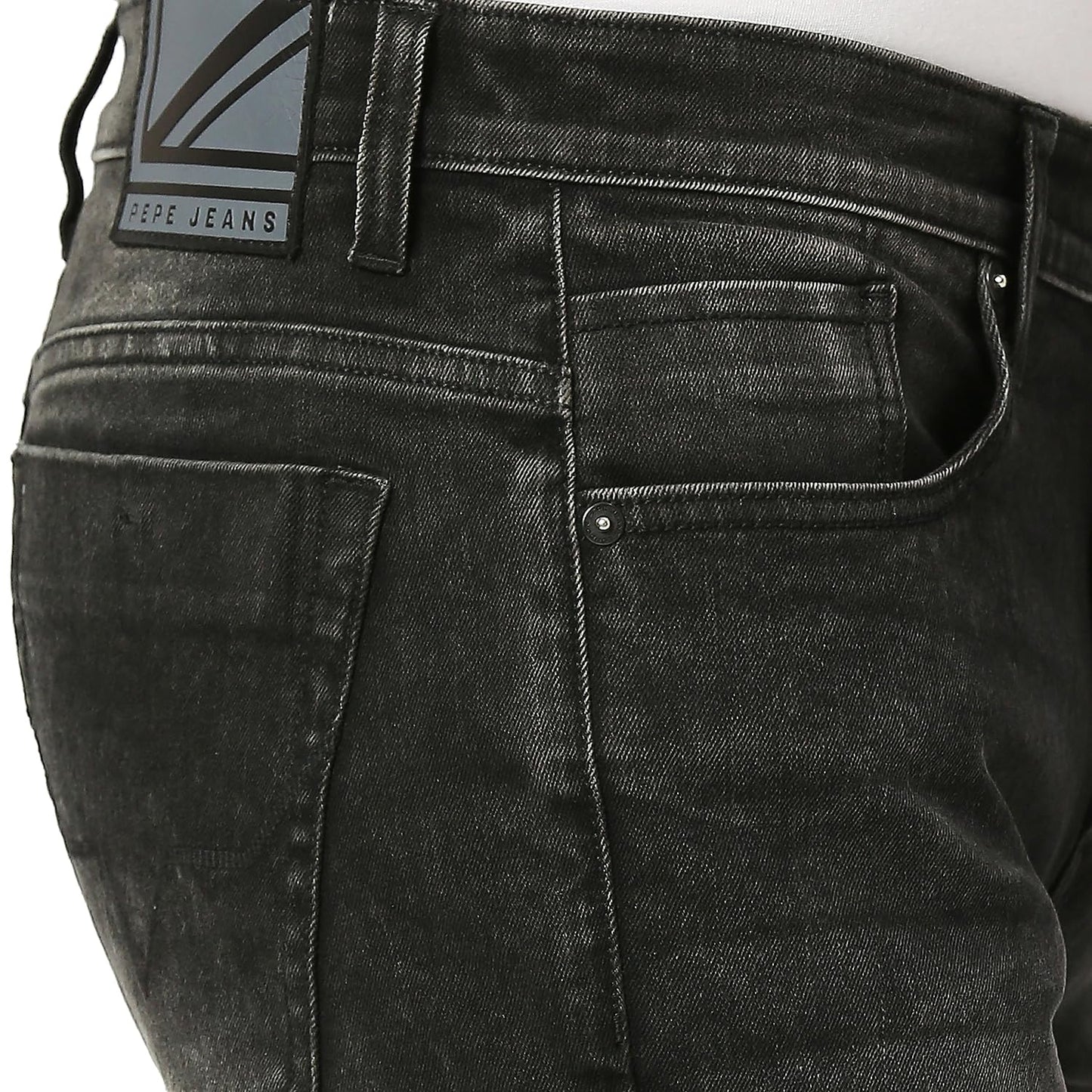 Pepe Jeans Men's Chino Shorts (PM207220Q01_Black Used