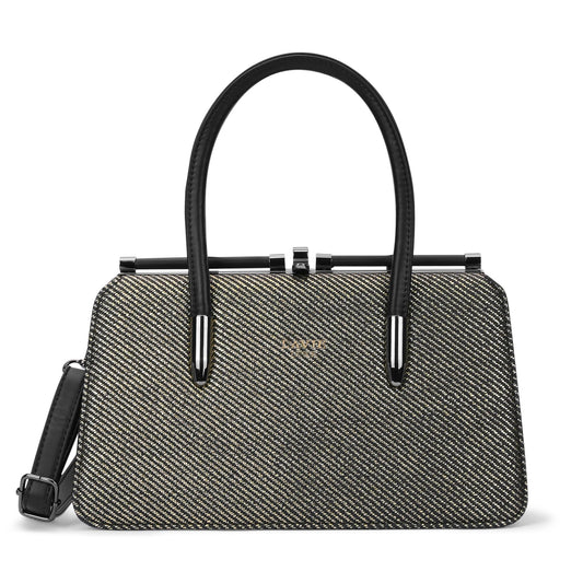Lavie Luxe Women's Glam Book Dual Handle Satchel Handbag | Satchel Bag for Work | Ladies Purse | Stylish Shoulder Bag | Gift For Women
